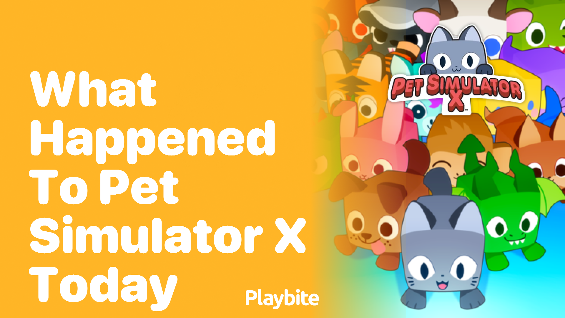 What Happened to Pet Simulator X Today?