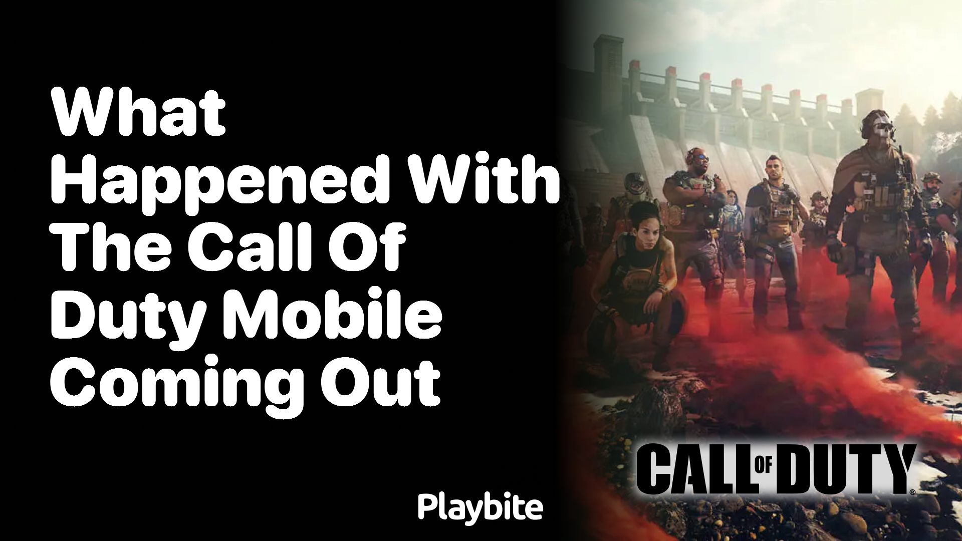 What Happened With Call of Duty Mobile Coming Out?