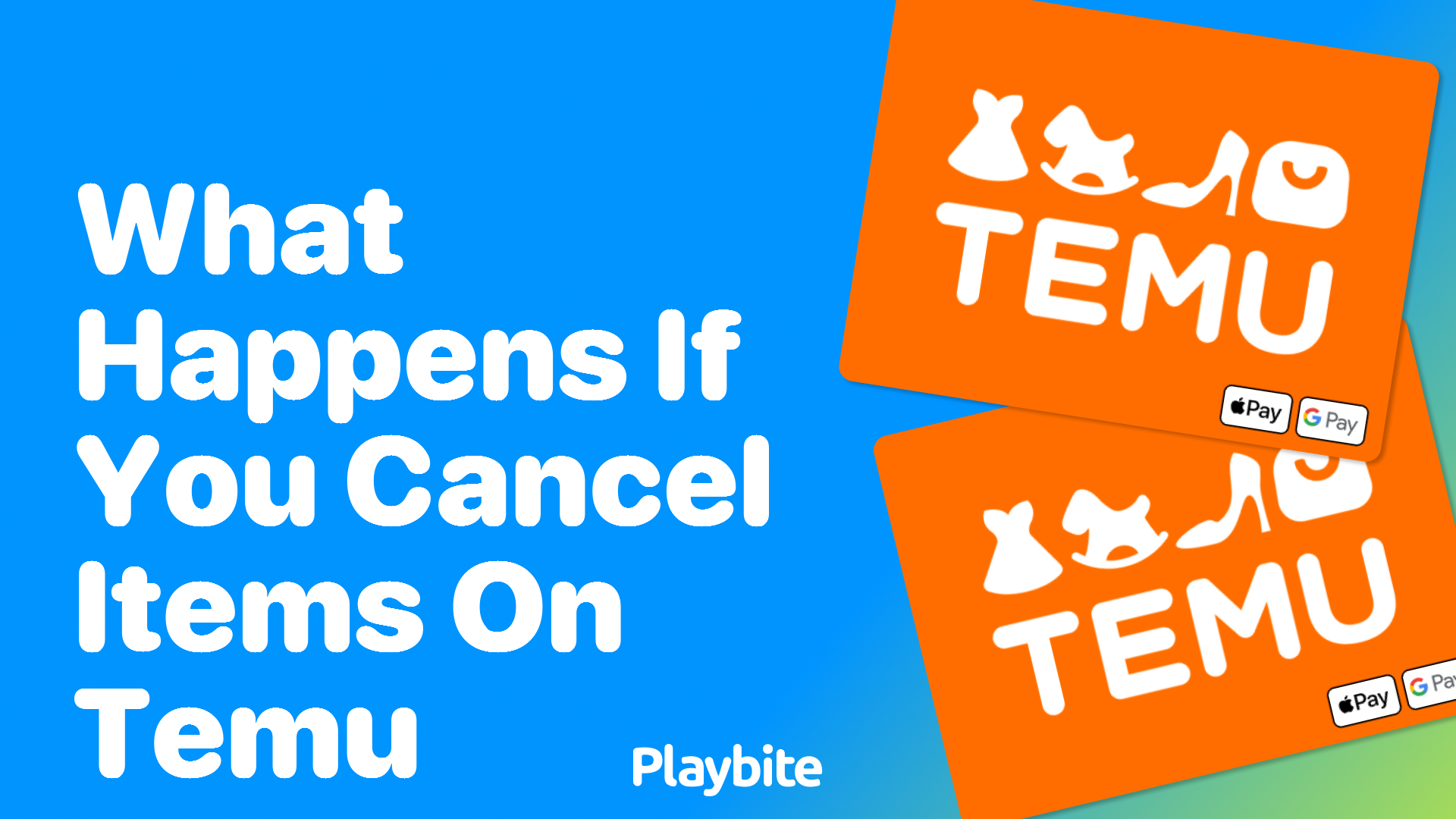 What Happens If You Cancel Items on Temu?