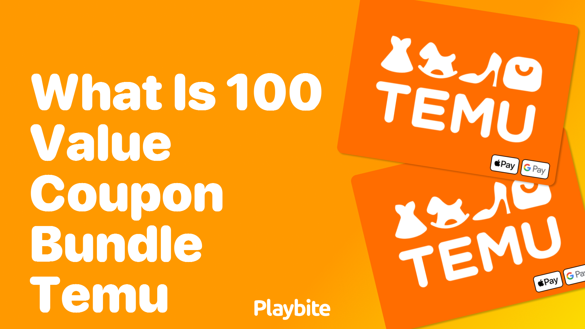 What is the 100 Value Coupon Bundle on Temu?