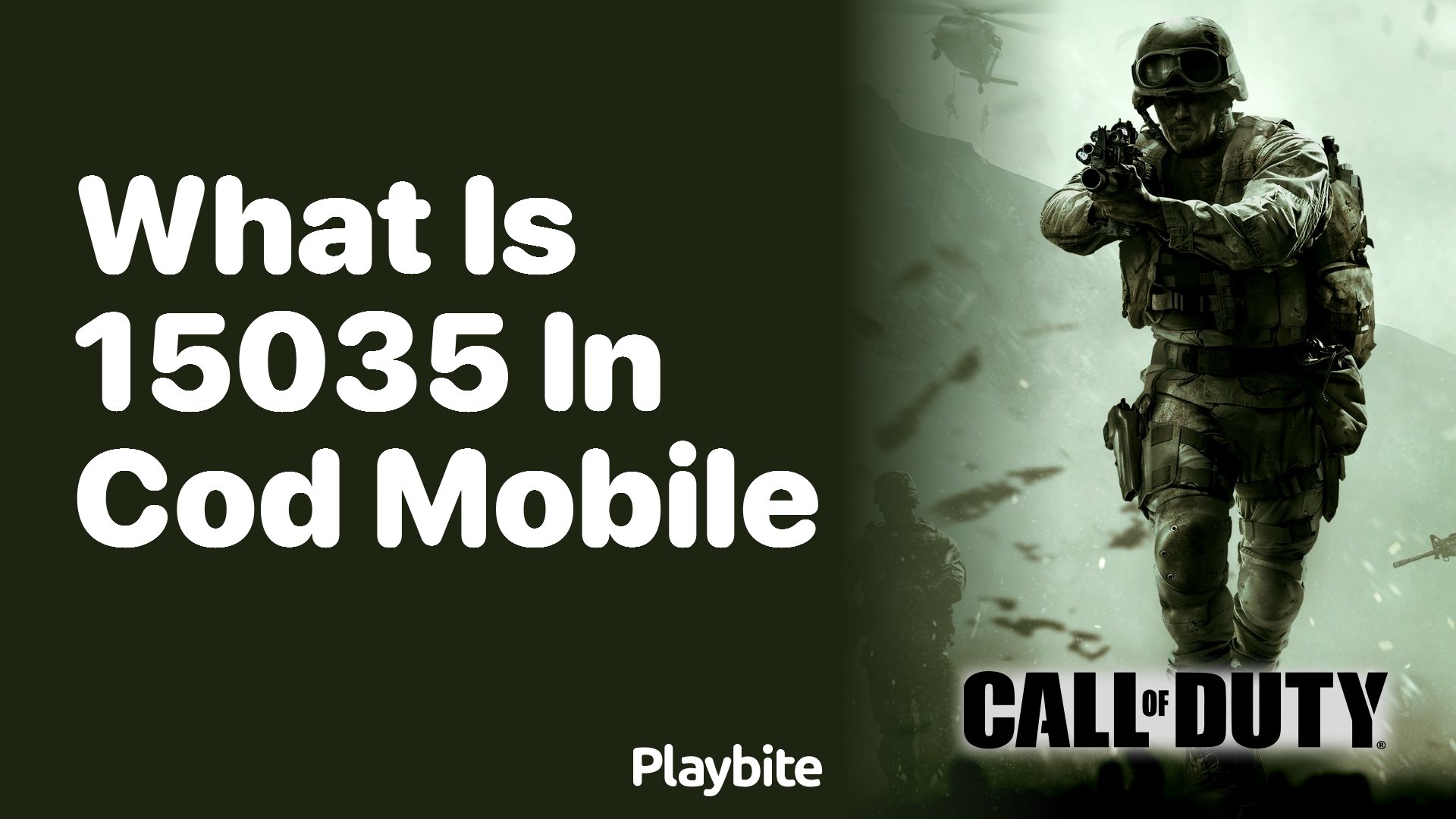 What is 15035 in COD Mobile?