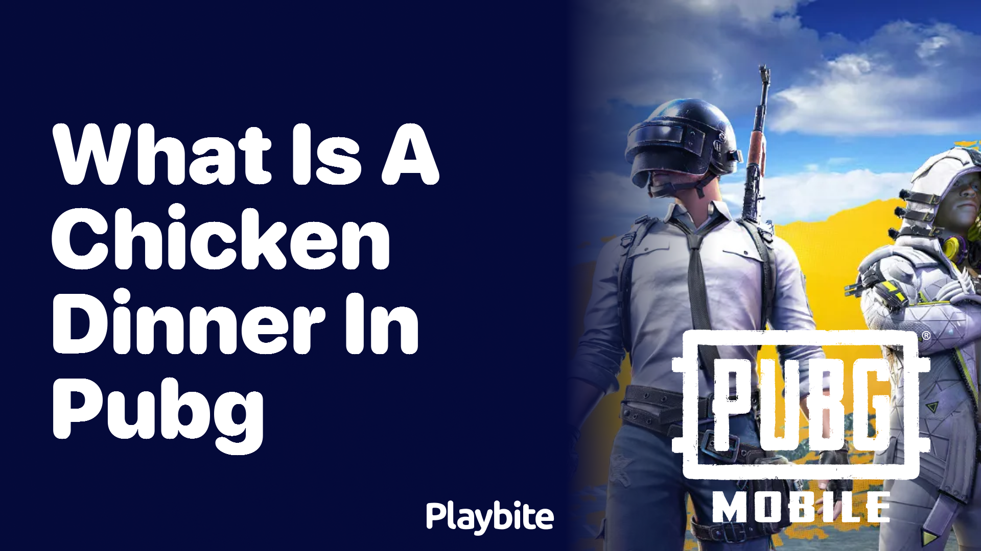 What Is a Chicken Dinner in PUBG Mobile?