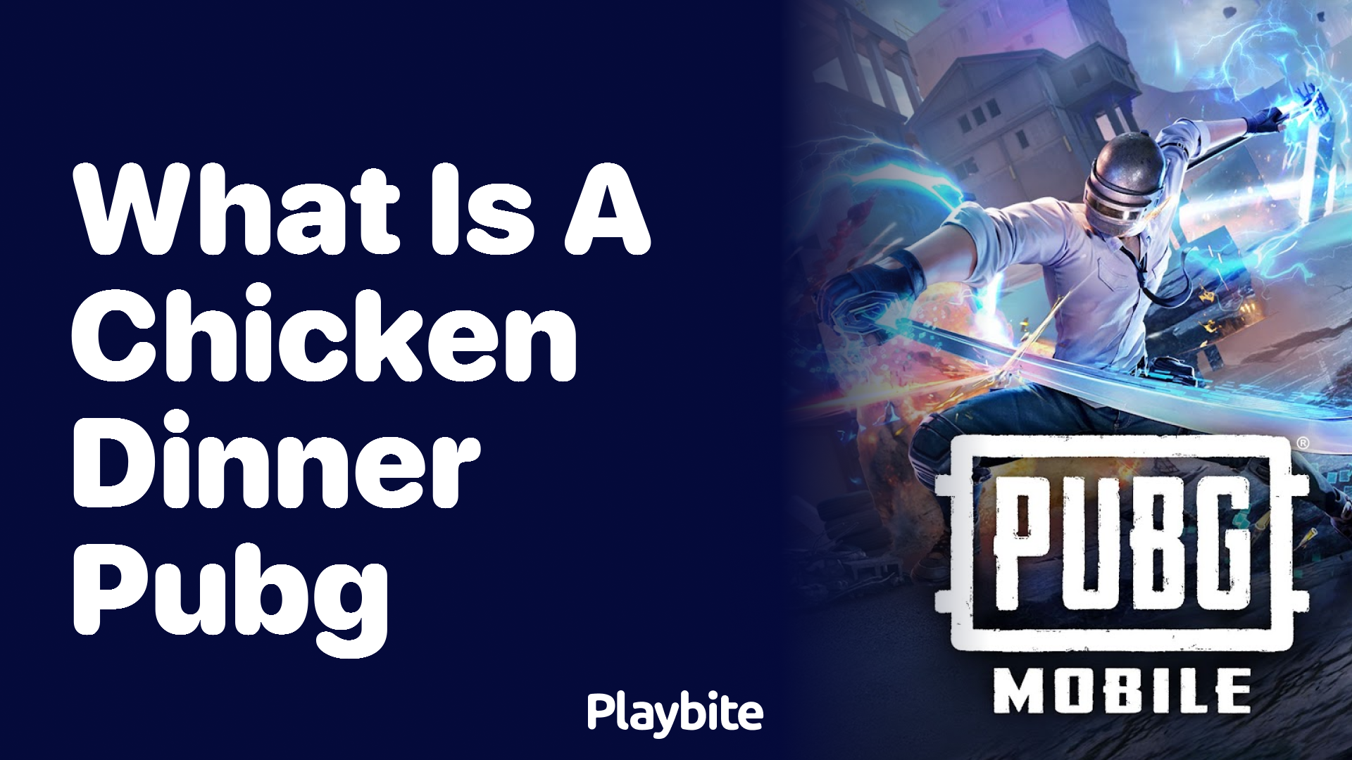 What is a Chicken Dinner in PUBG?