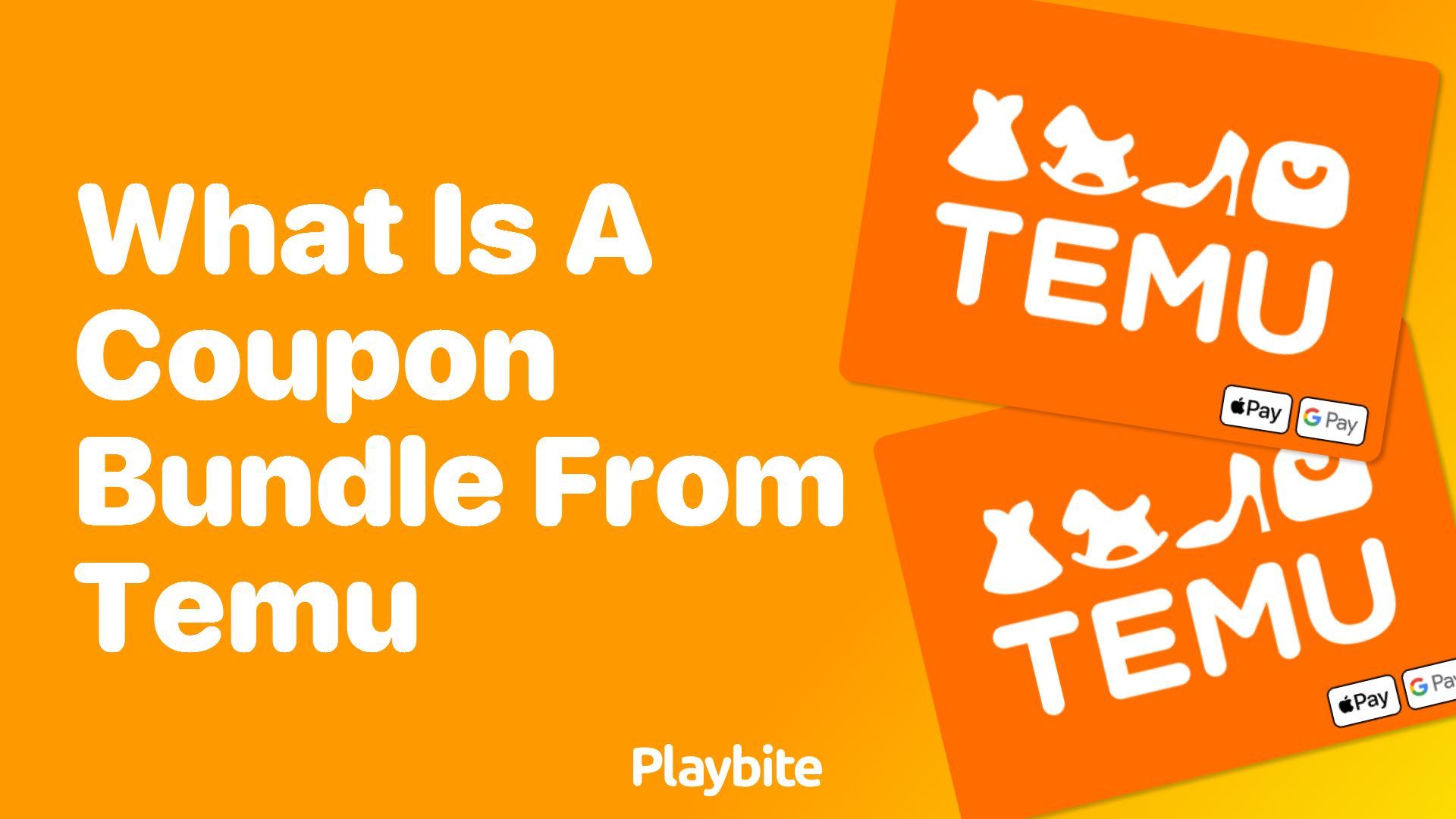 What Is a Coupon Bundle From Temu?