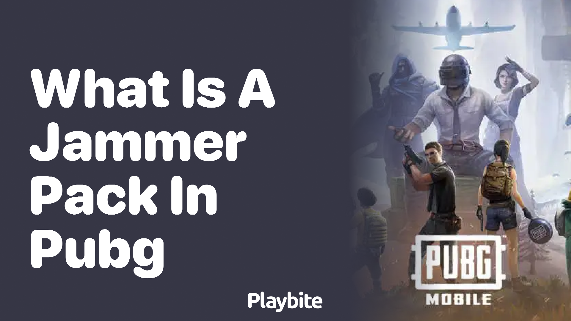 What is a Jammer Pack in PUBG Mobile?