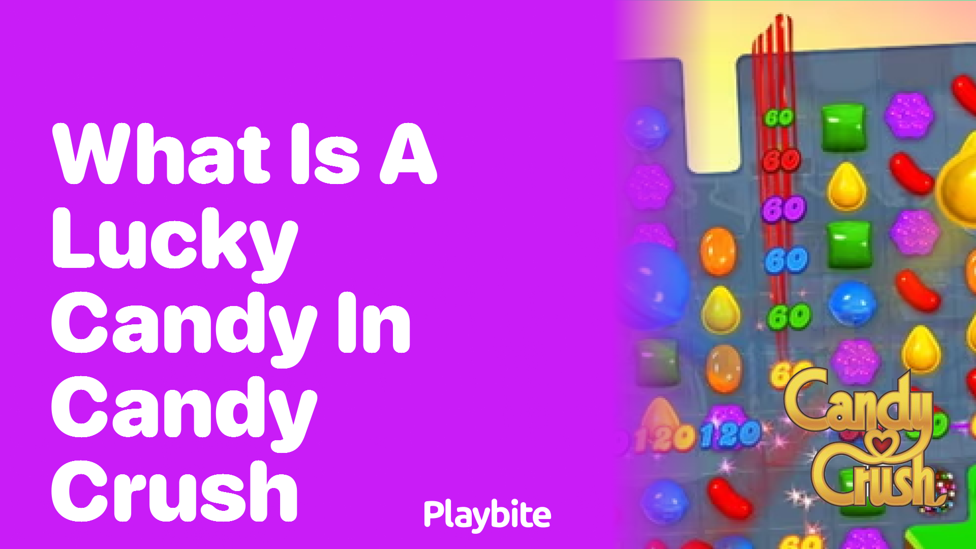 What Is a Lucky Candy in Candy Crush?