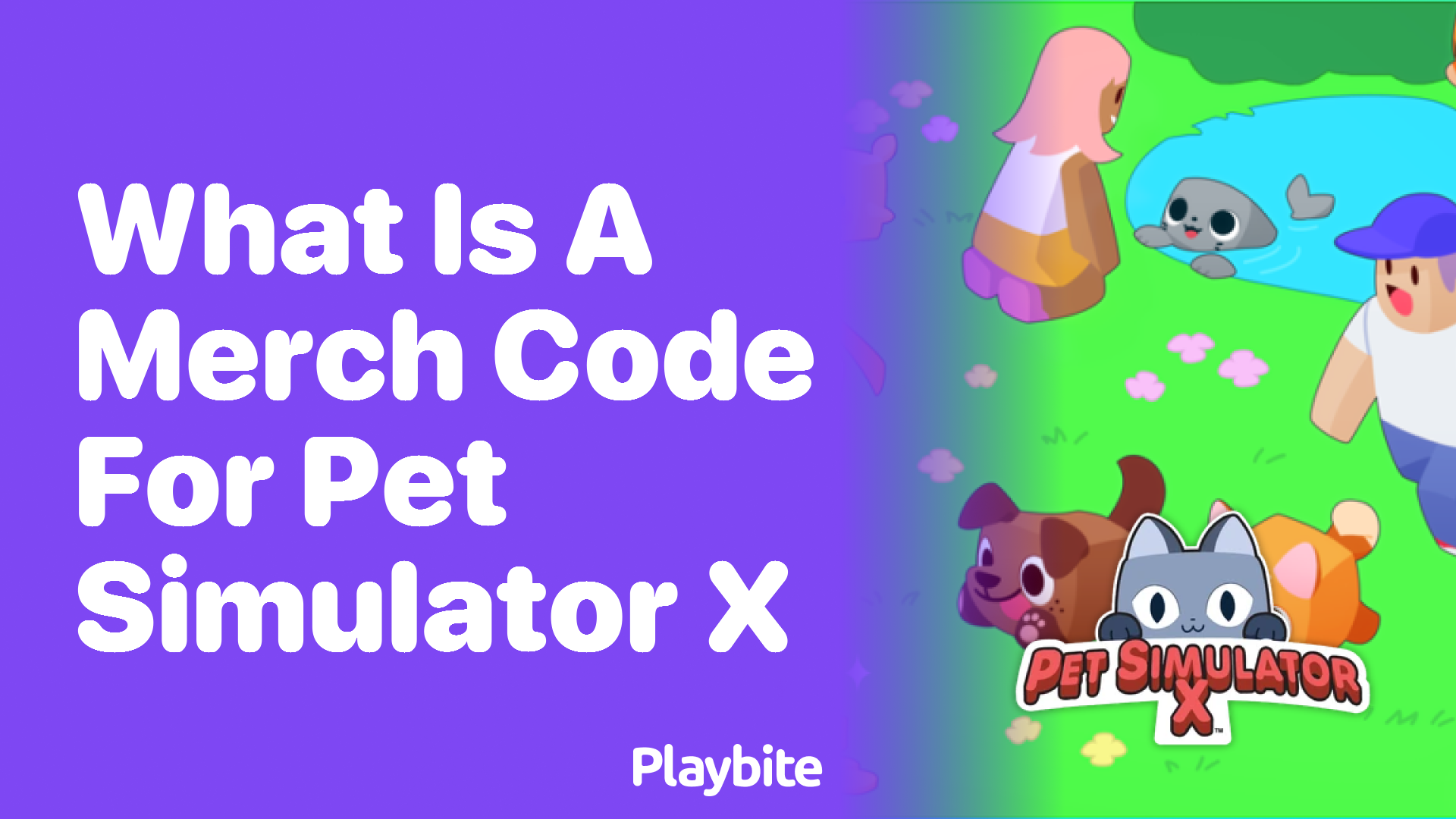 What is a Merch Code for Pet Simulator X?