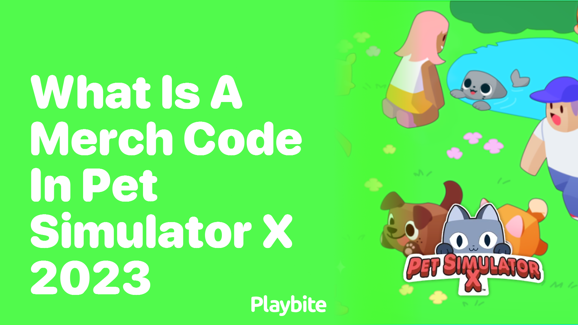 What is a Merch Code in Pet Simulator X 2023?