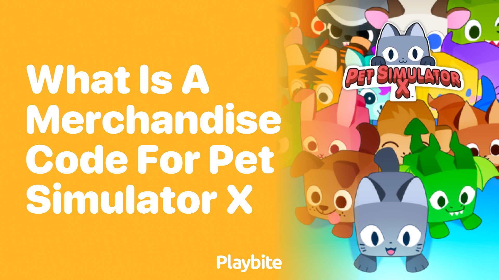 Unlocking the Mystery: What is a Merchandise Code for Pet Simulator X?