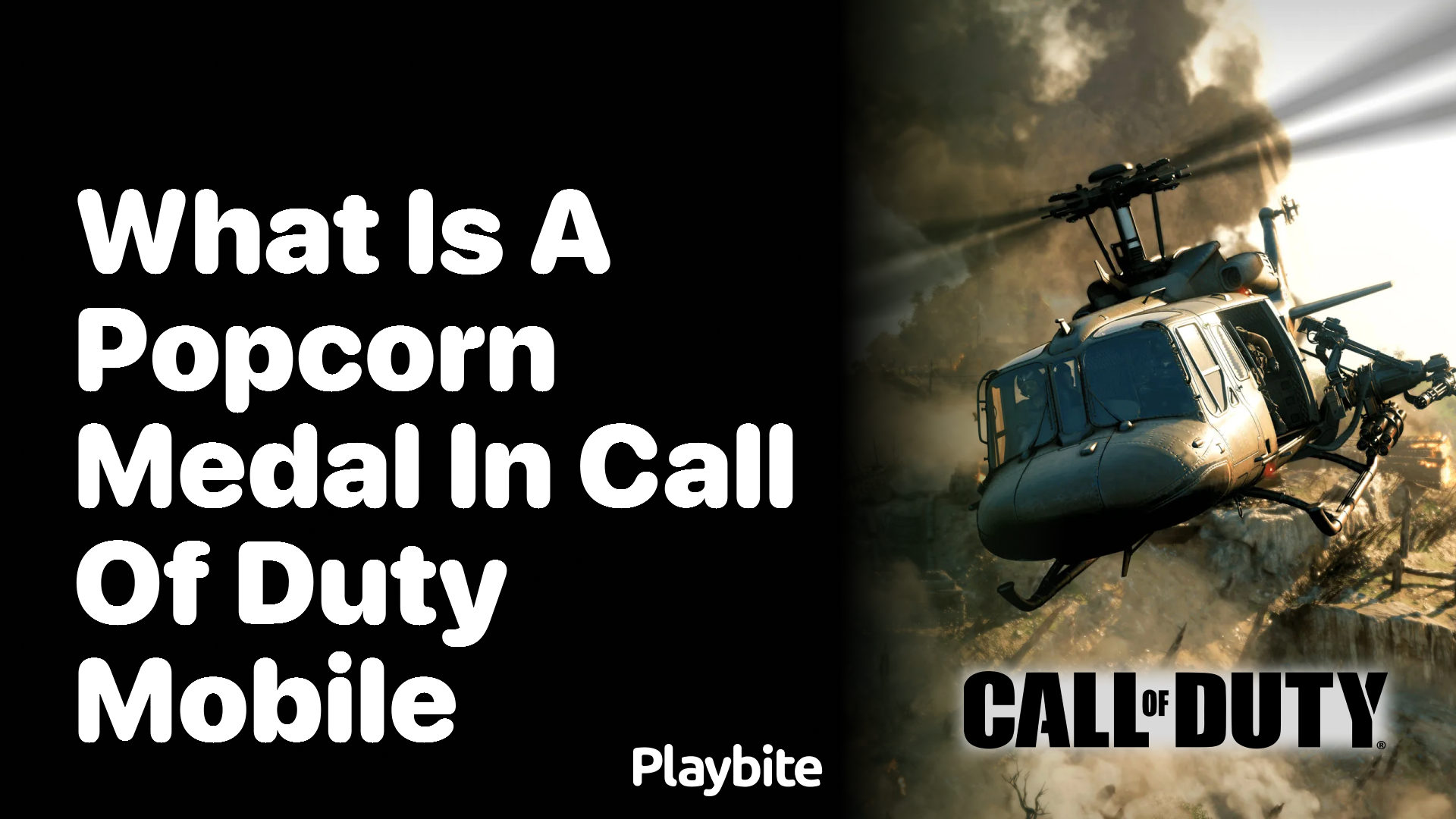 What Is a Popcorn Medal in Call of Duty Mobile?