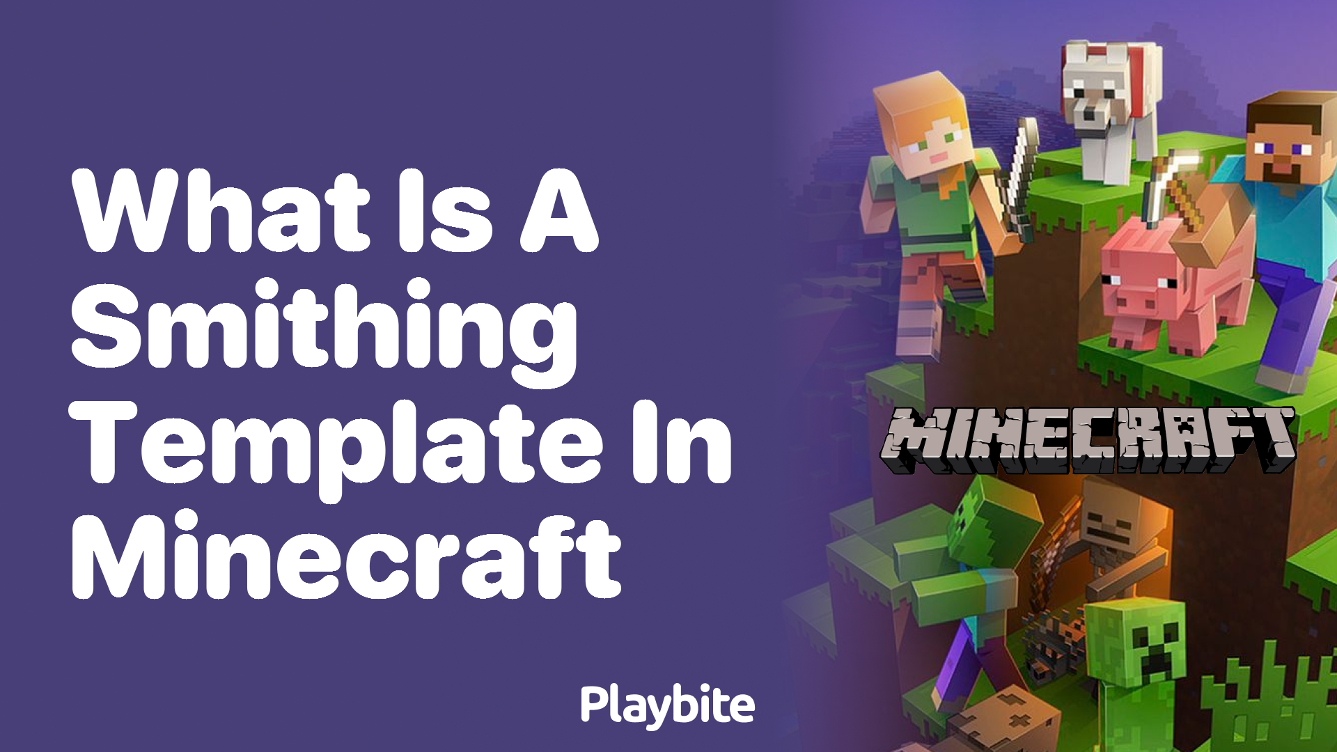 Minecraft: Every Smithing Template