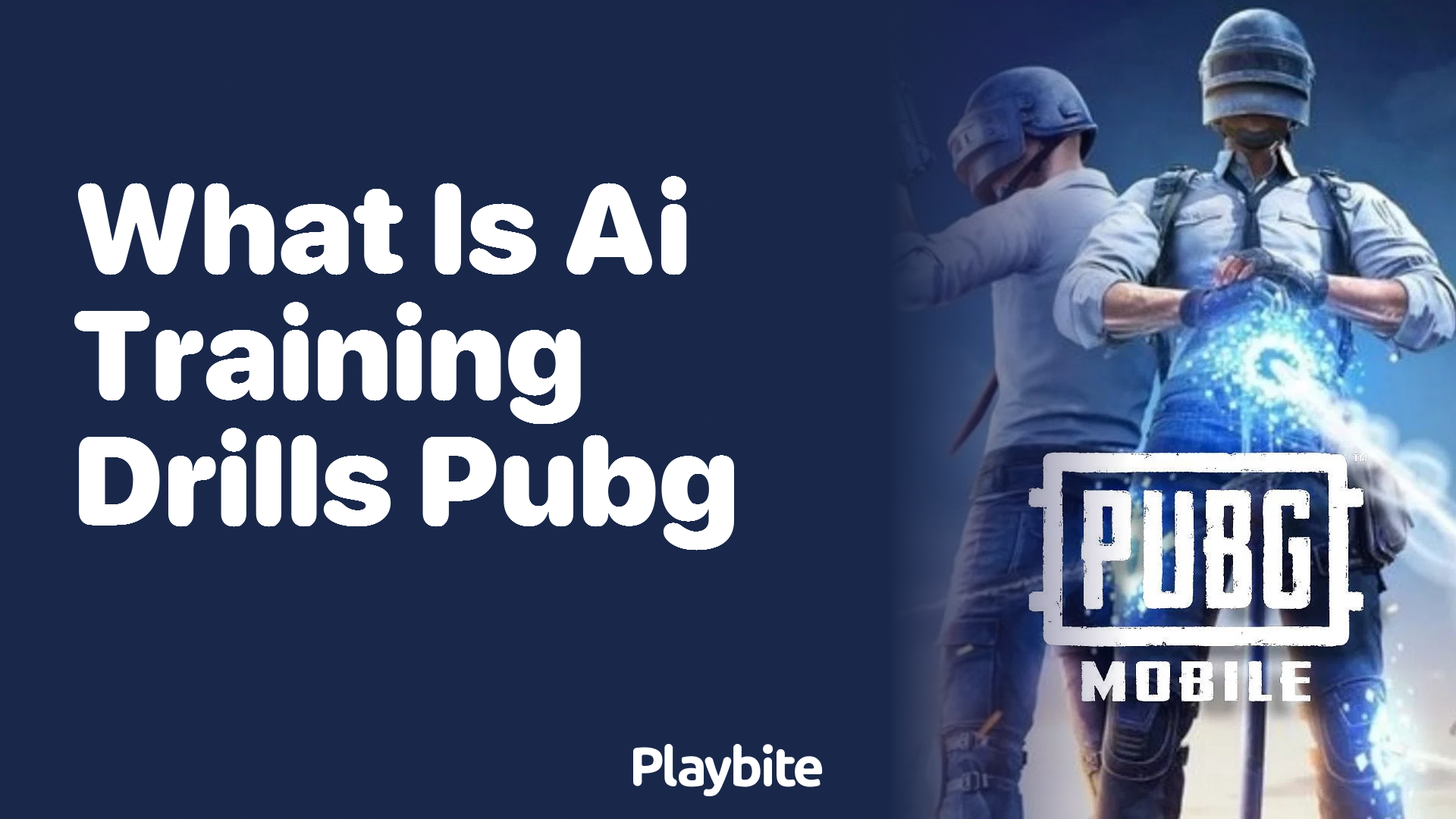 What Are AI Training Drills in PUBG Mobile?