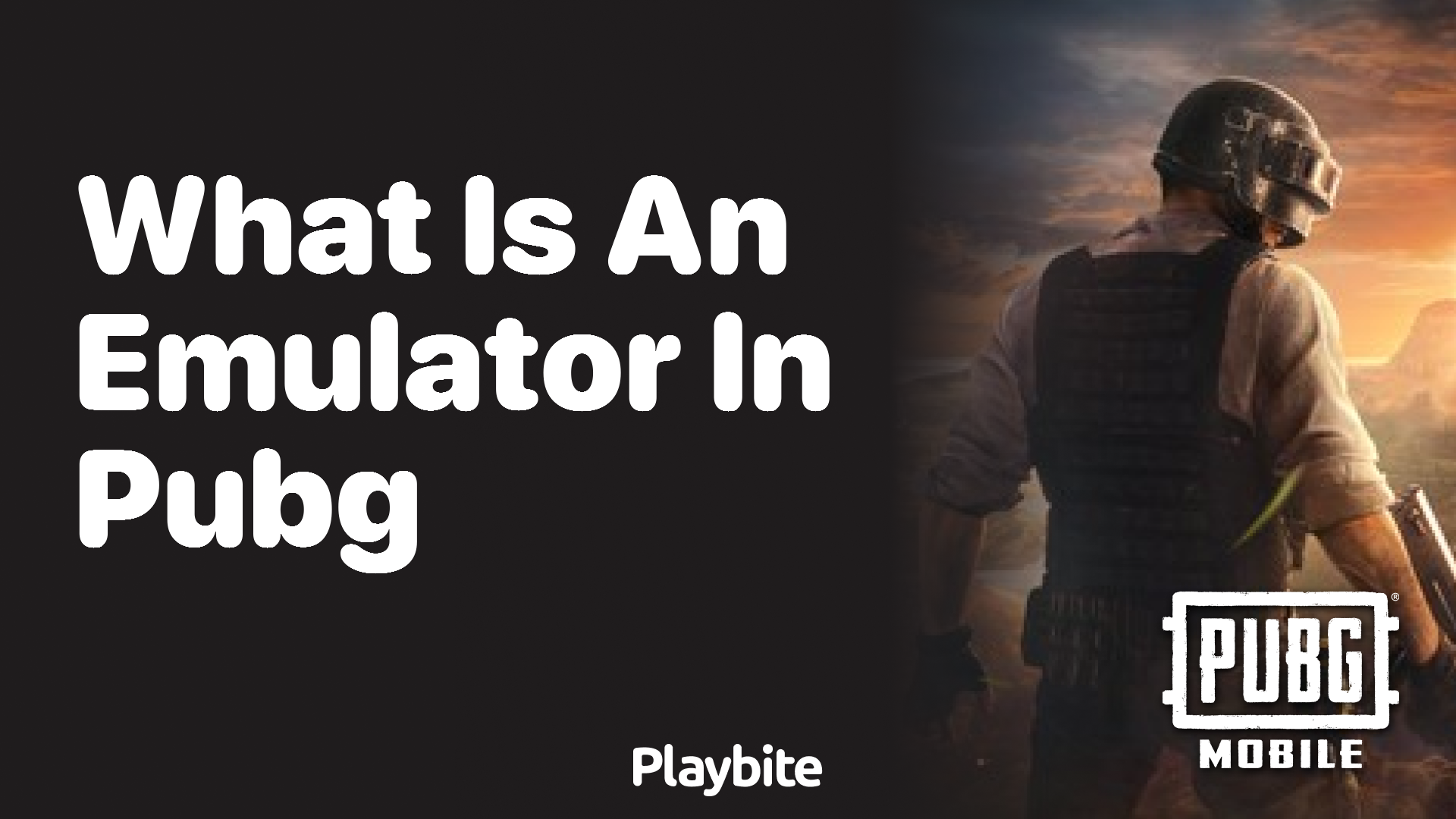 What is an Emulator in PUBG Mobile?