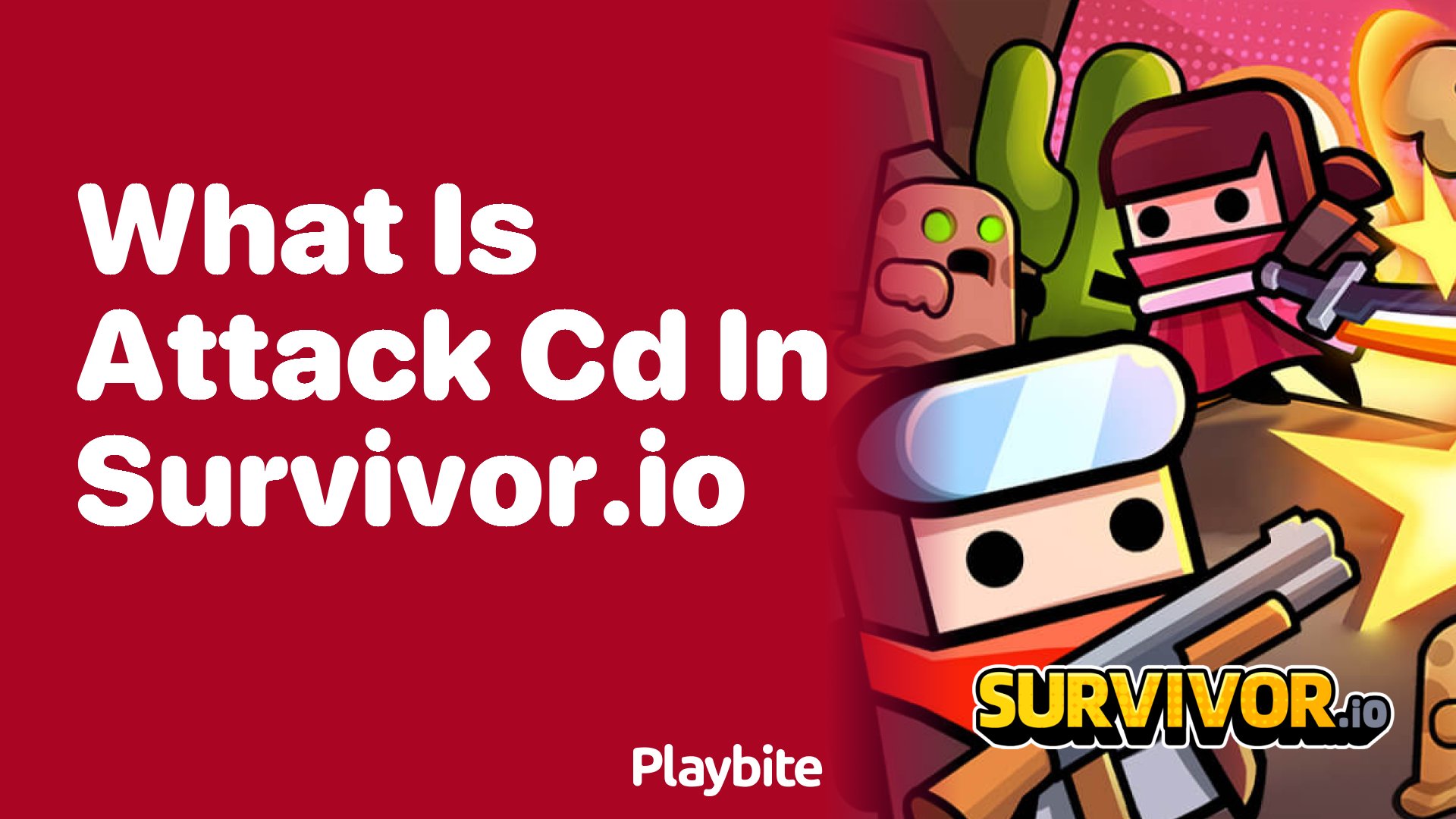 What is Attack CD in Survivor.io?