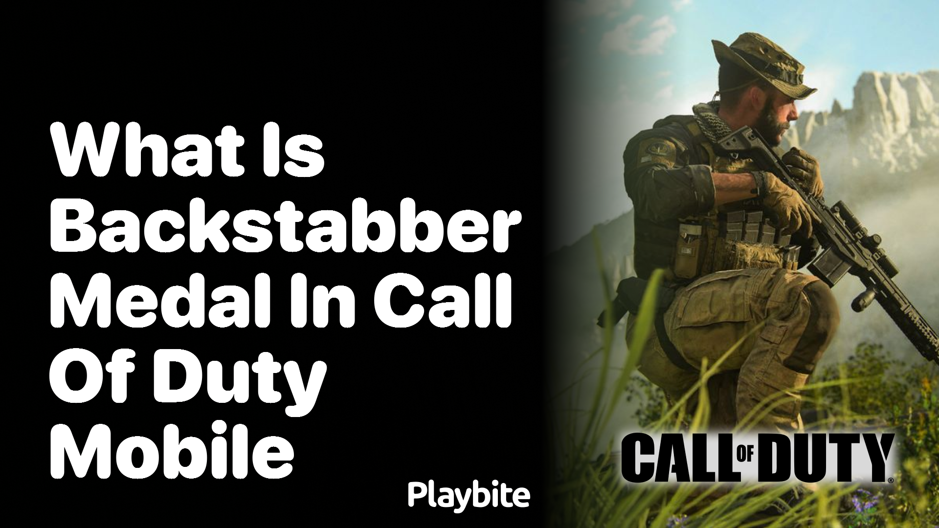 What is the Backstabber Medal in Call of Duty Mobile?