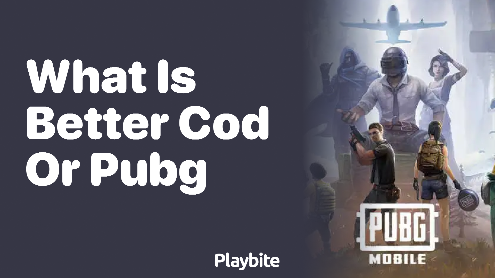 What&#8217;s Better: COD or PUBG?