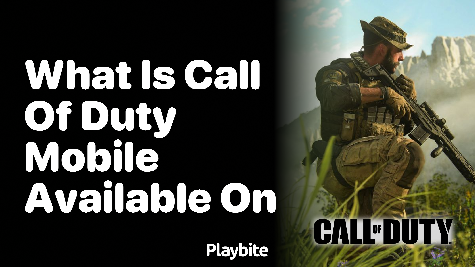 What Platforms is Call of Duty Mobile Available On?