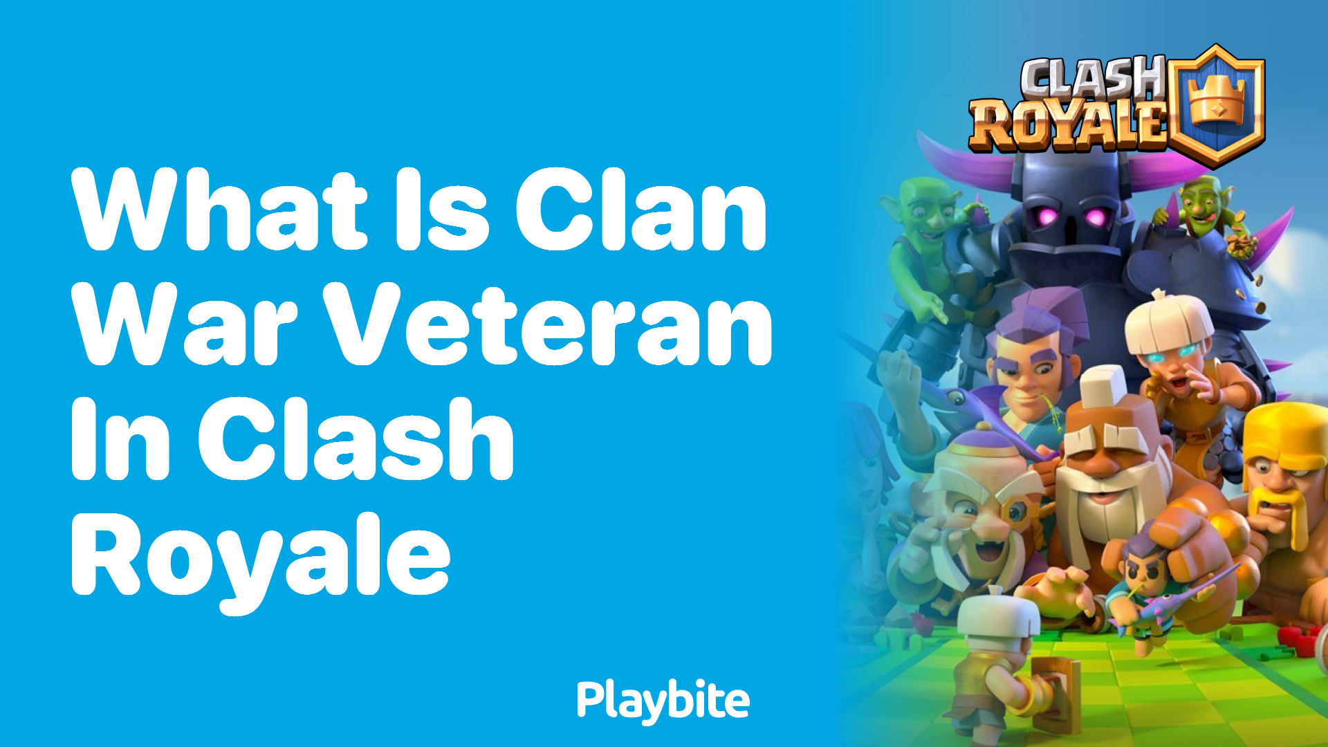 What is a Clan War Veteran in Clash Royale?