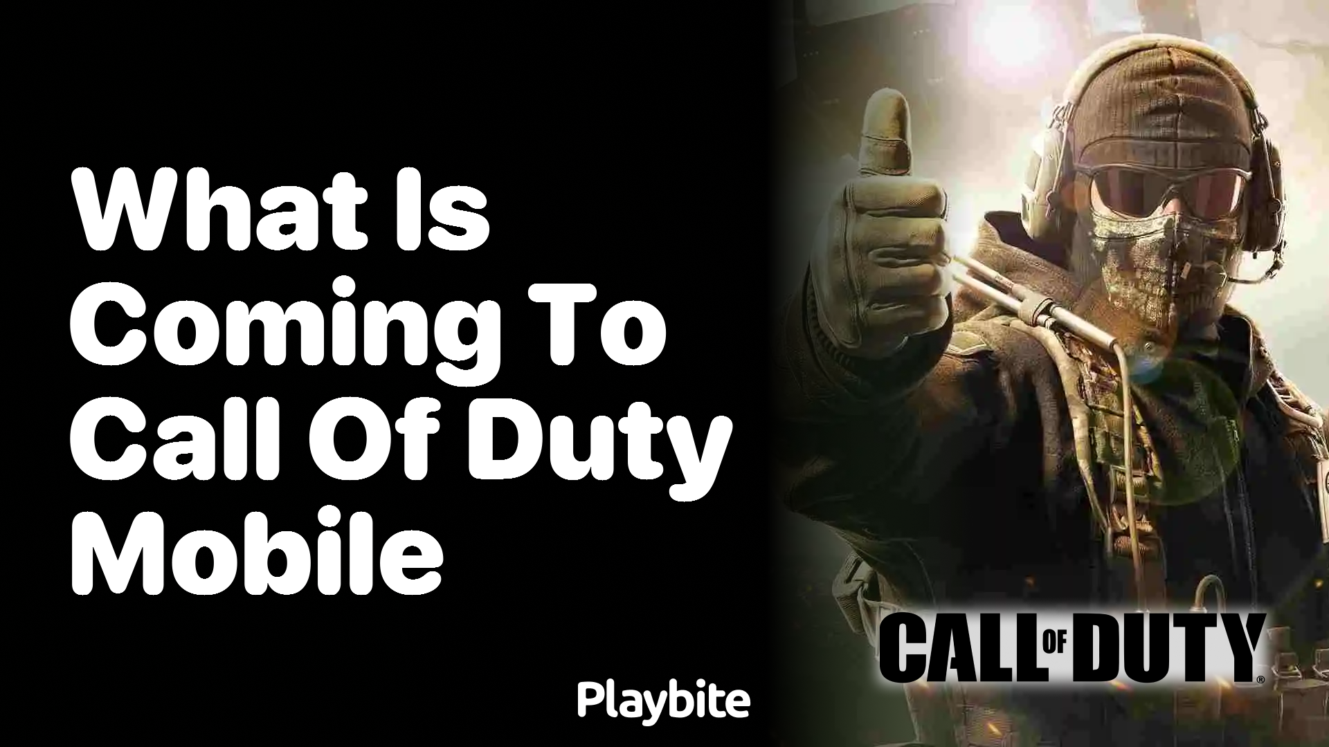 What is Coming to Call of Duty Mobile? The Latest Updates!