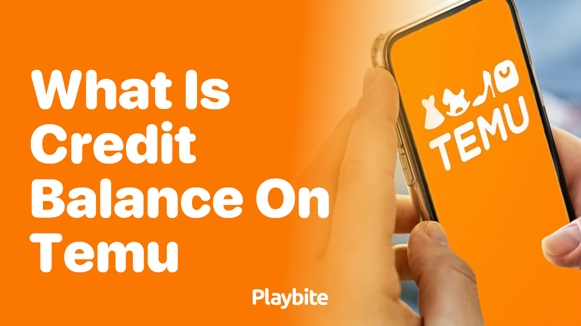 What is Credit Balance on Temu?