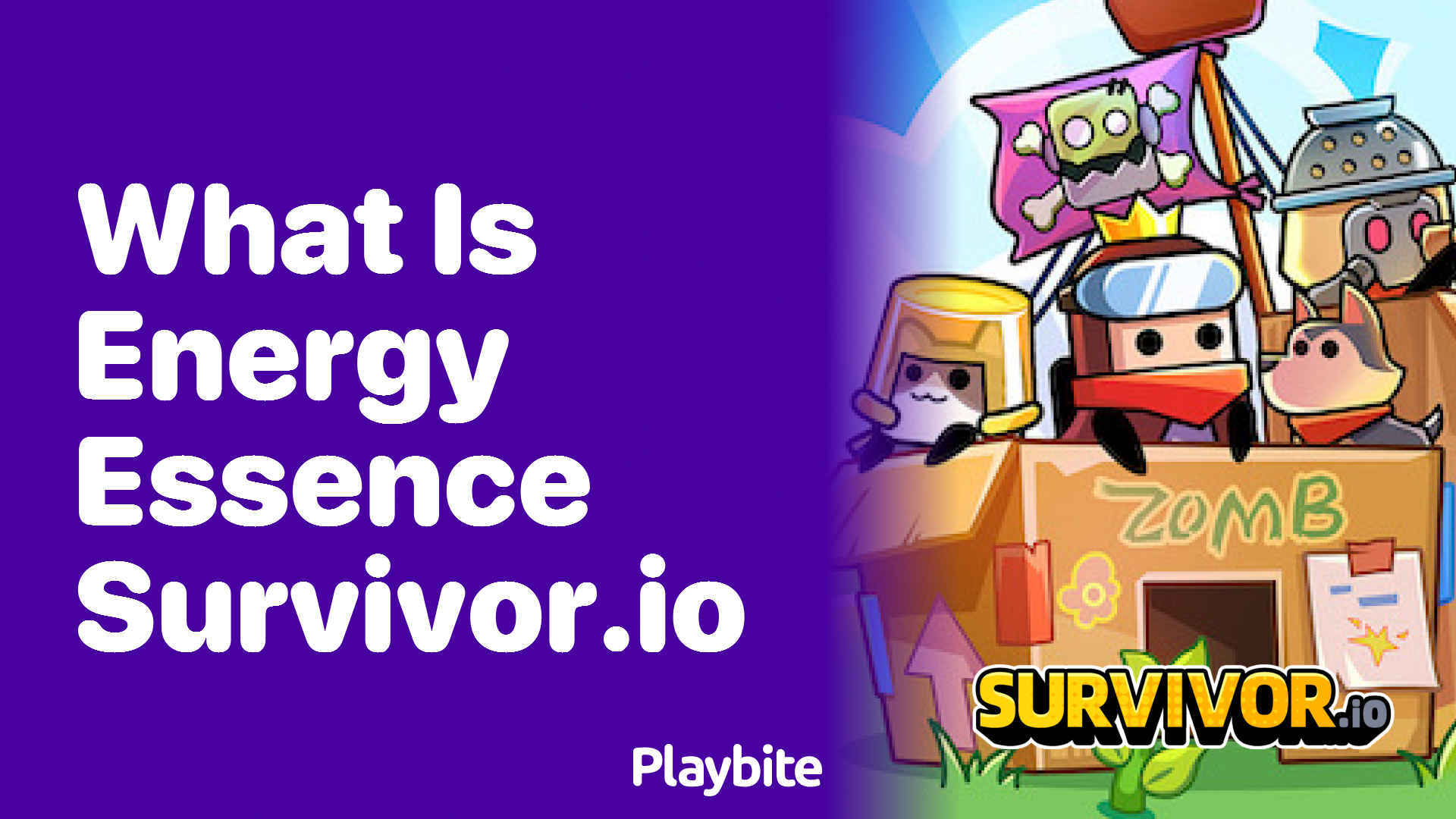 What is Energy Essence in Survivor.io?