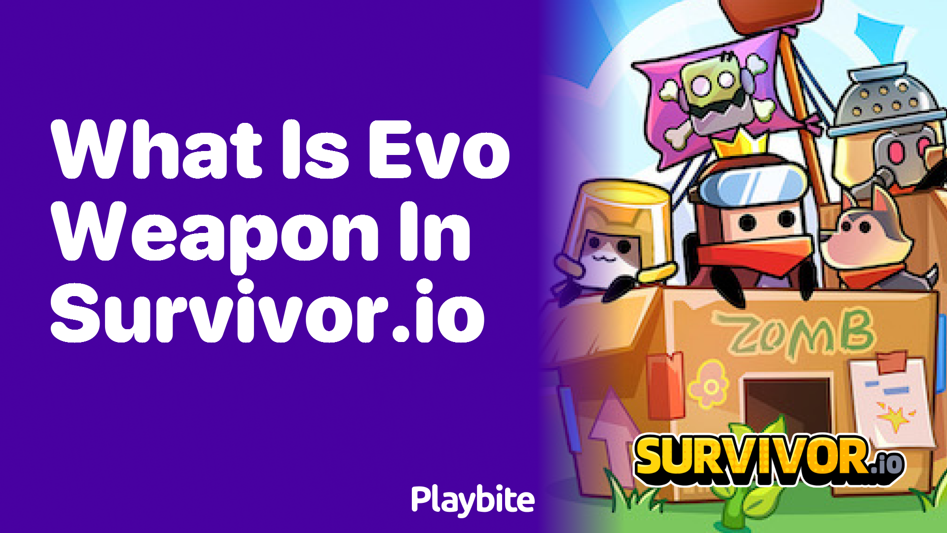 What Is an Evo Weapon in Survivor.io?