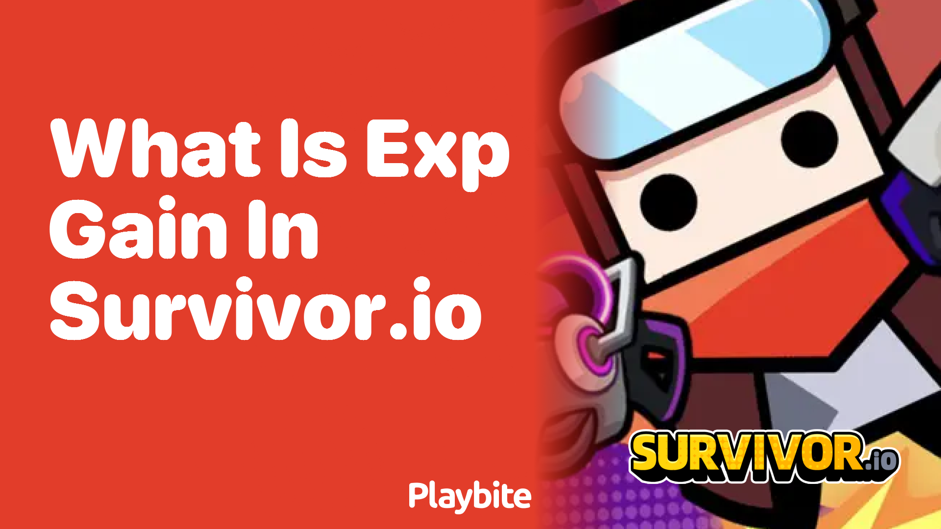 What is EXP Gain in Survivor.io?