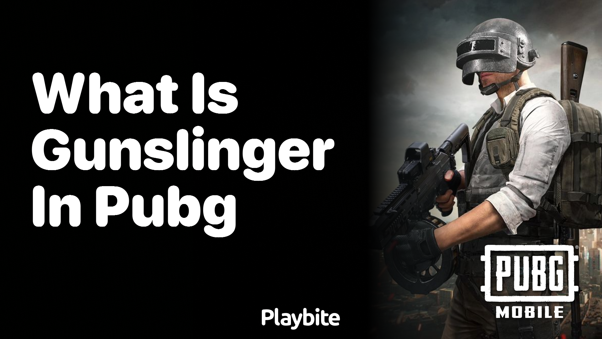 What is Gunslinger in PUBG?