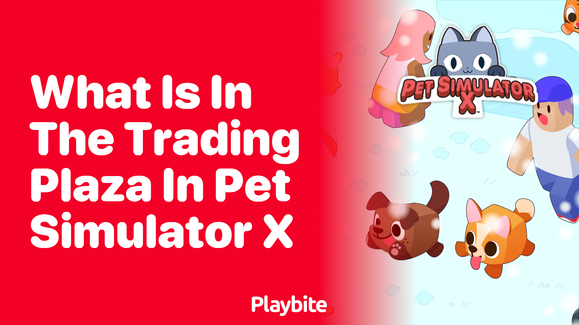 What&#8217;s in the Trading Plaza in Pet Simulator X?