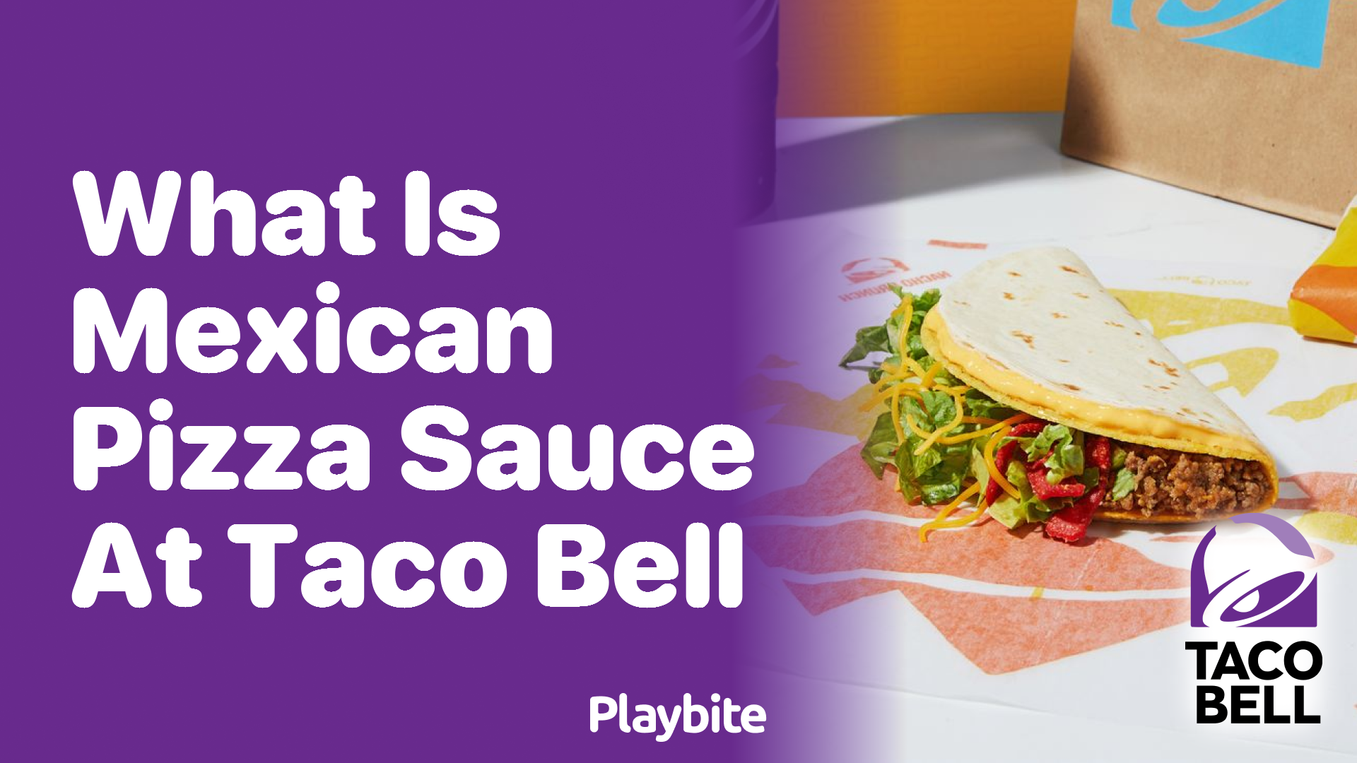 What Is the Sauce on Taco Bell&#8217;s Mexican Pizza?