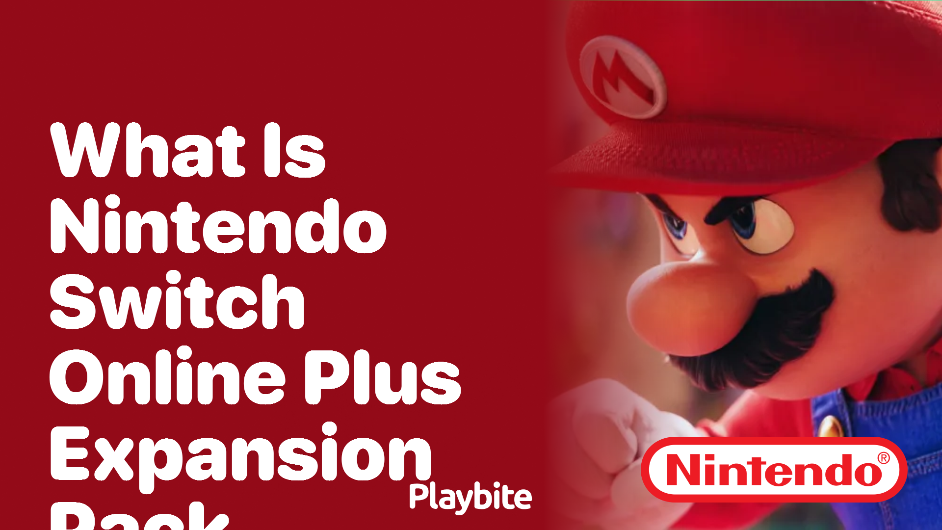 What is Nintendo Switch Online Plus Expansion Pack?