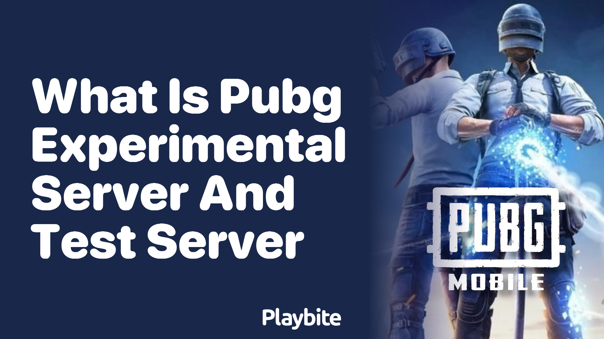 what's pubg experimental server