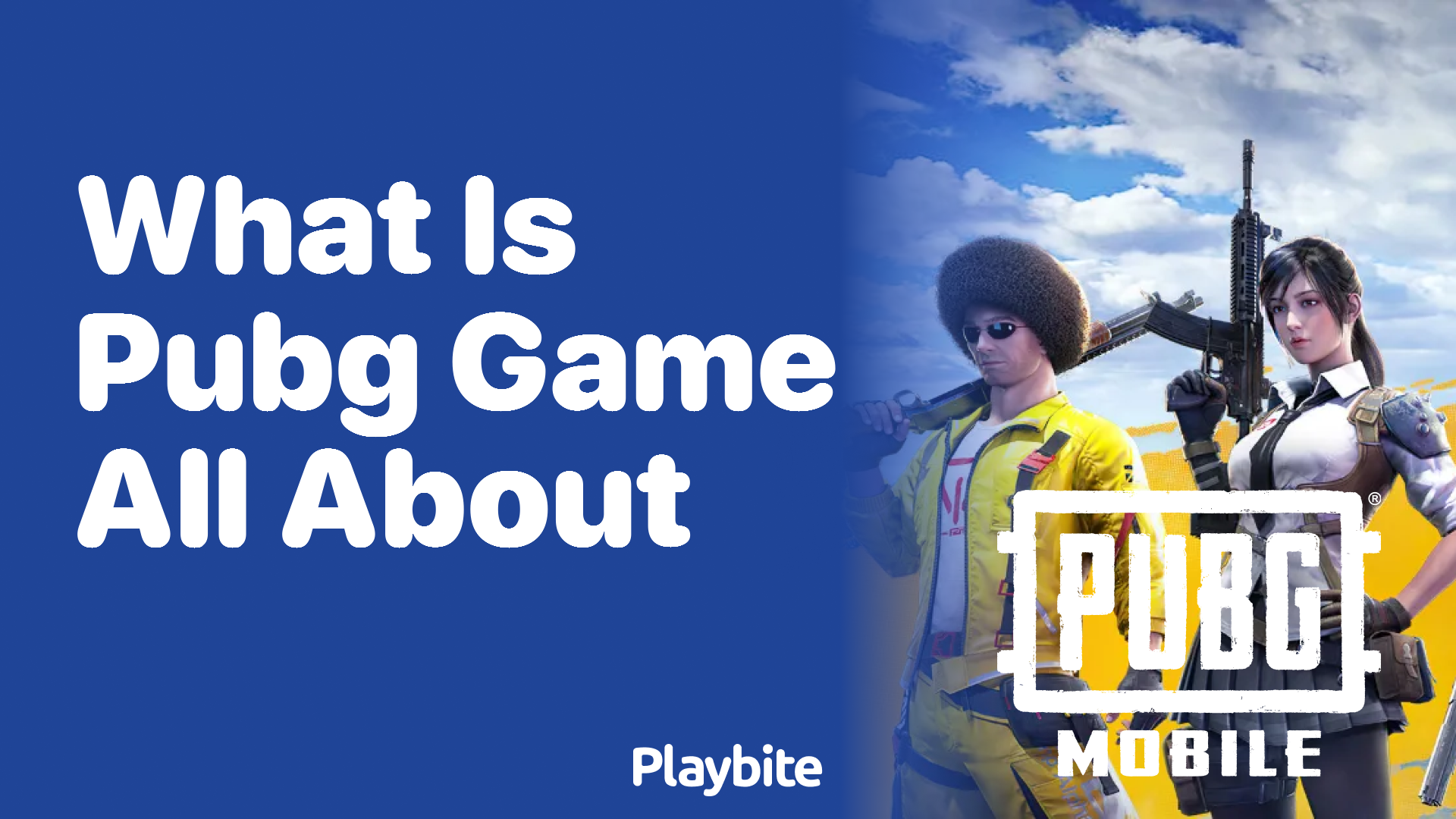 Diving into the Excitement: What is PUBG Mobile Game All About?