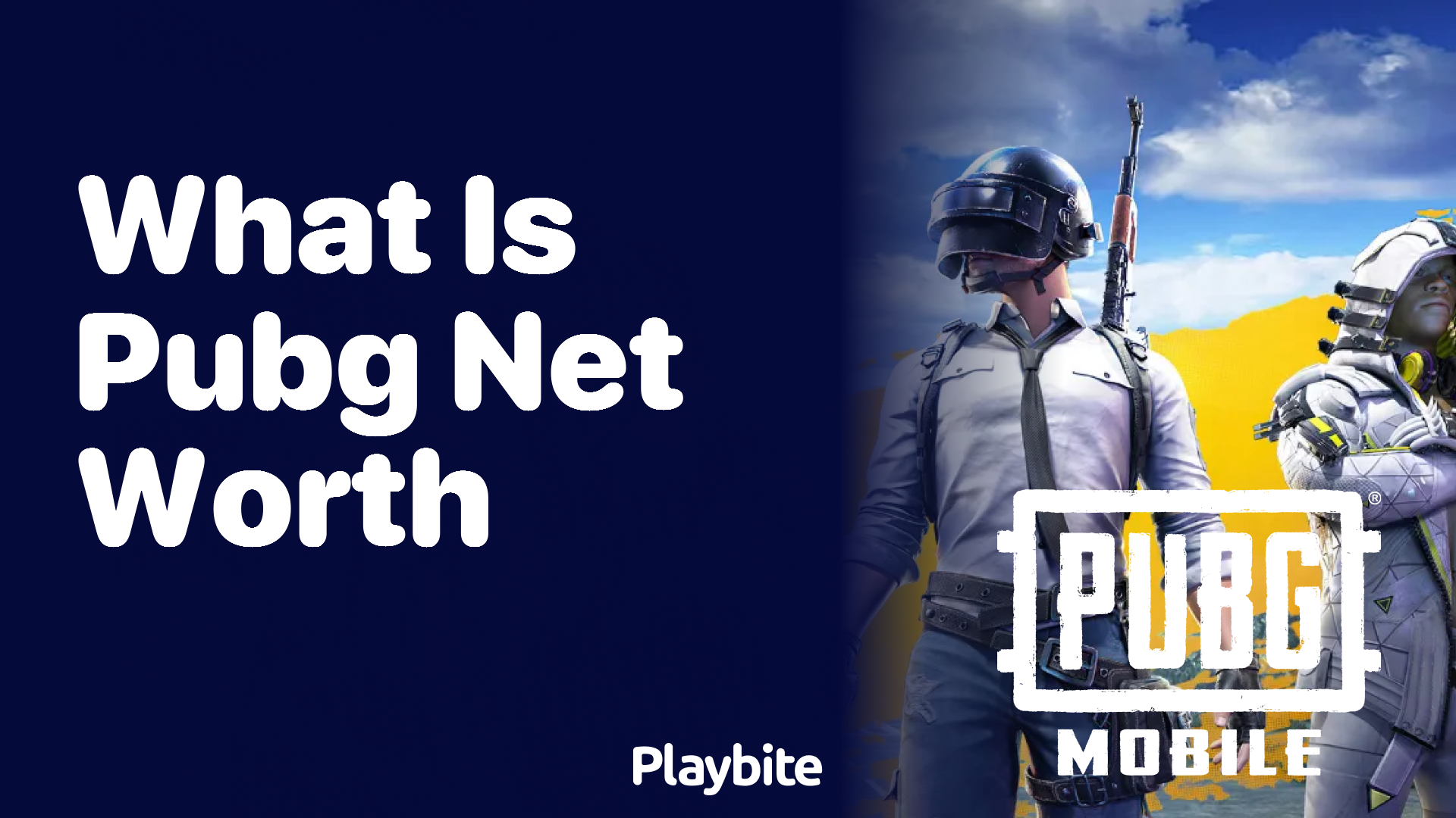 What is PUBG Mobile&#8217;s Net Worth?