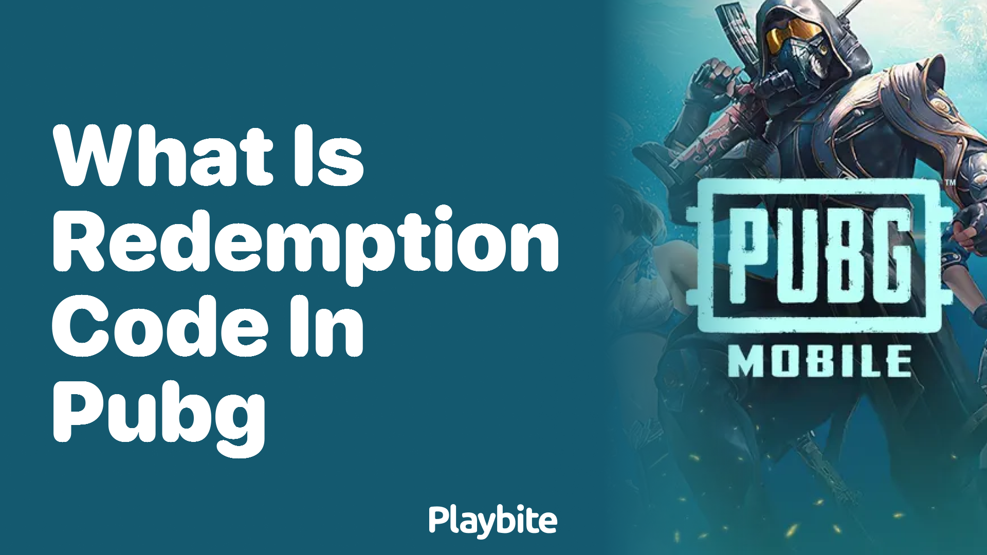 What Is a Redemption Code in PUBG Mobile?