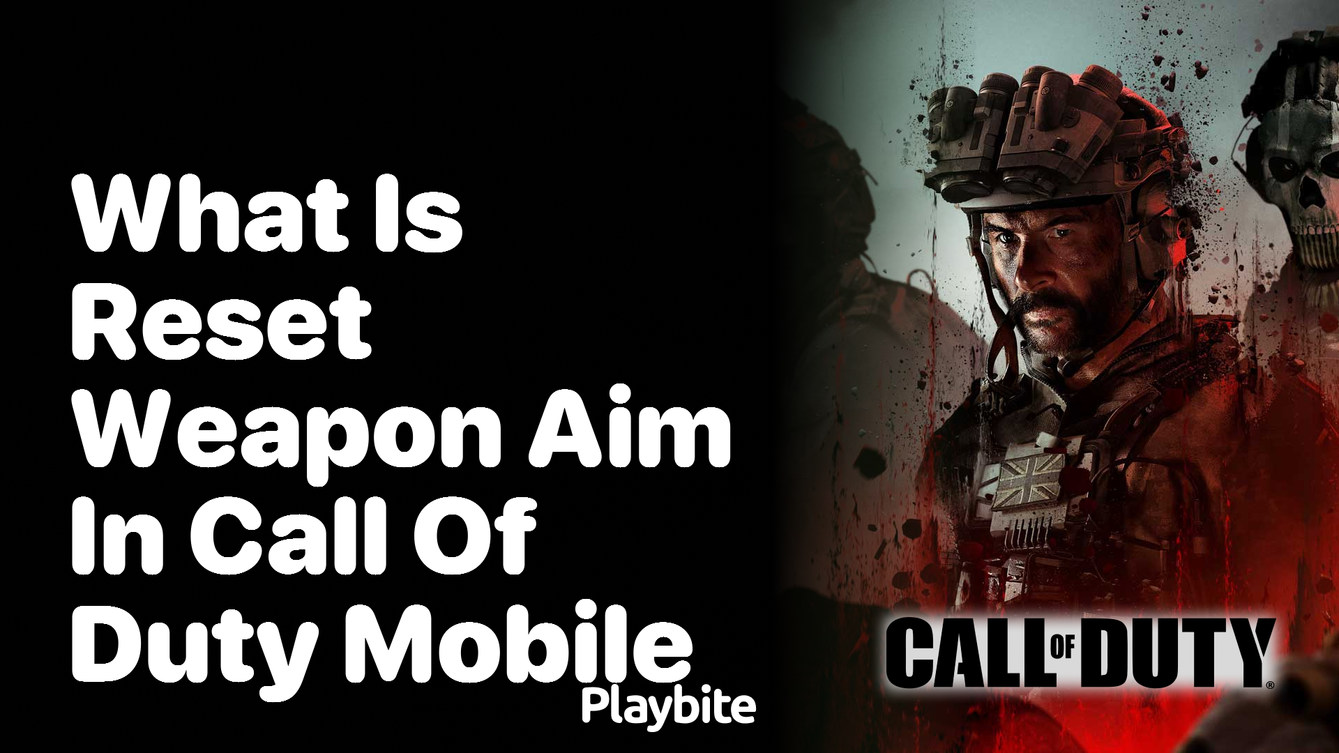 What is Reset Weapon Aim in Call of Duty Mobile?