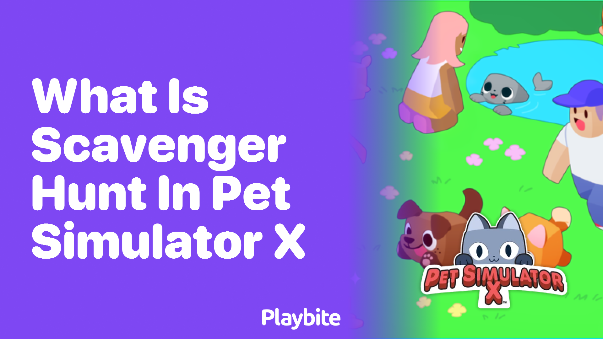 What is Scavenger Hunt in Pet Simulator X?