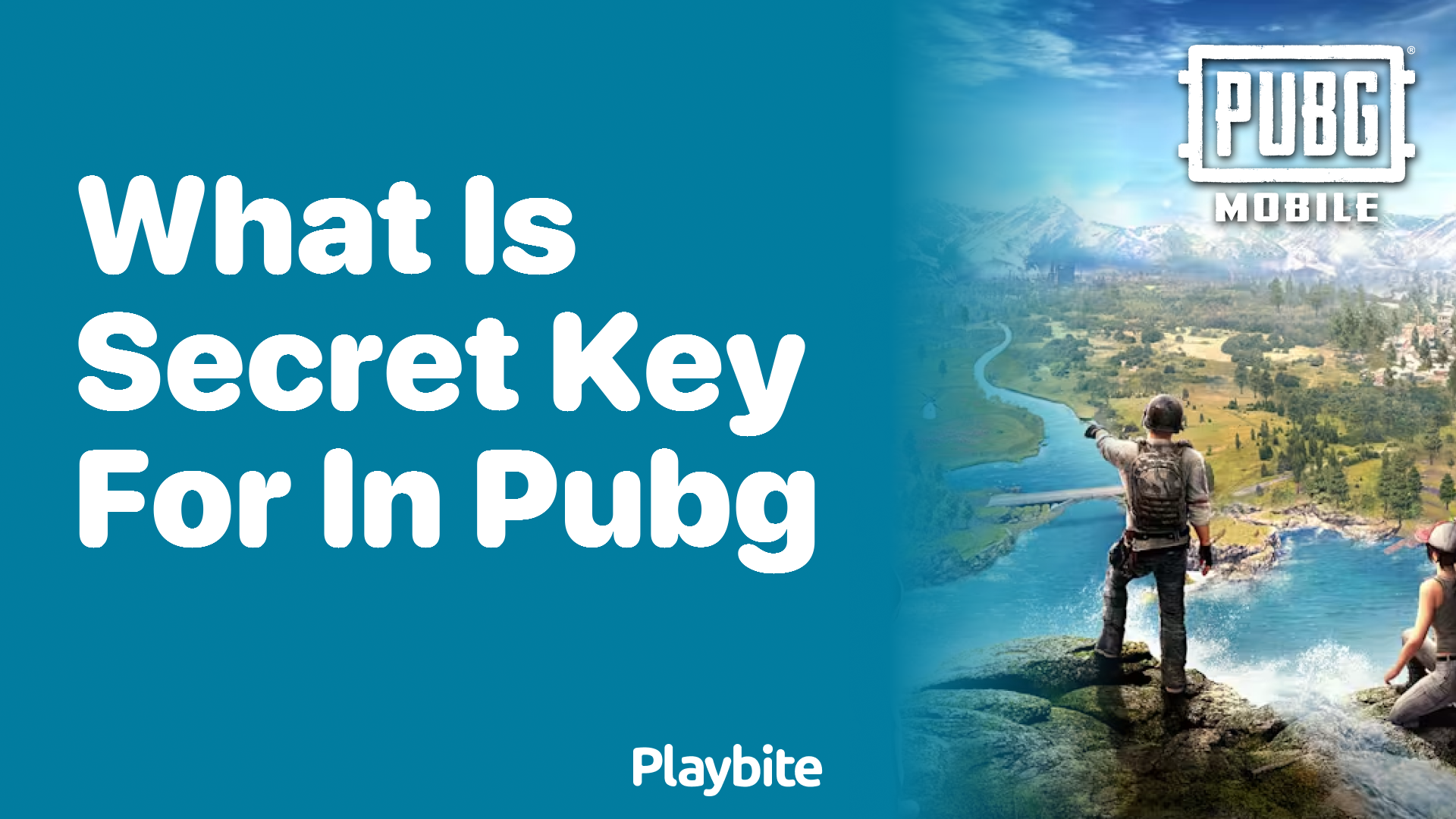 What is the Secret Key for in PUBG Mobile?