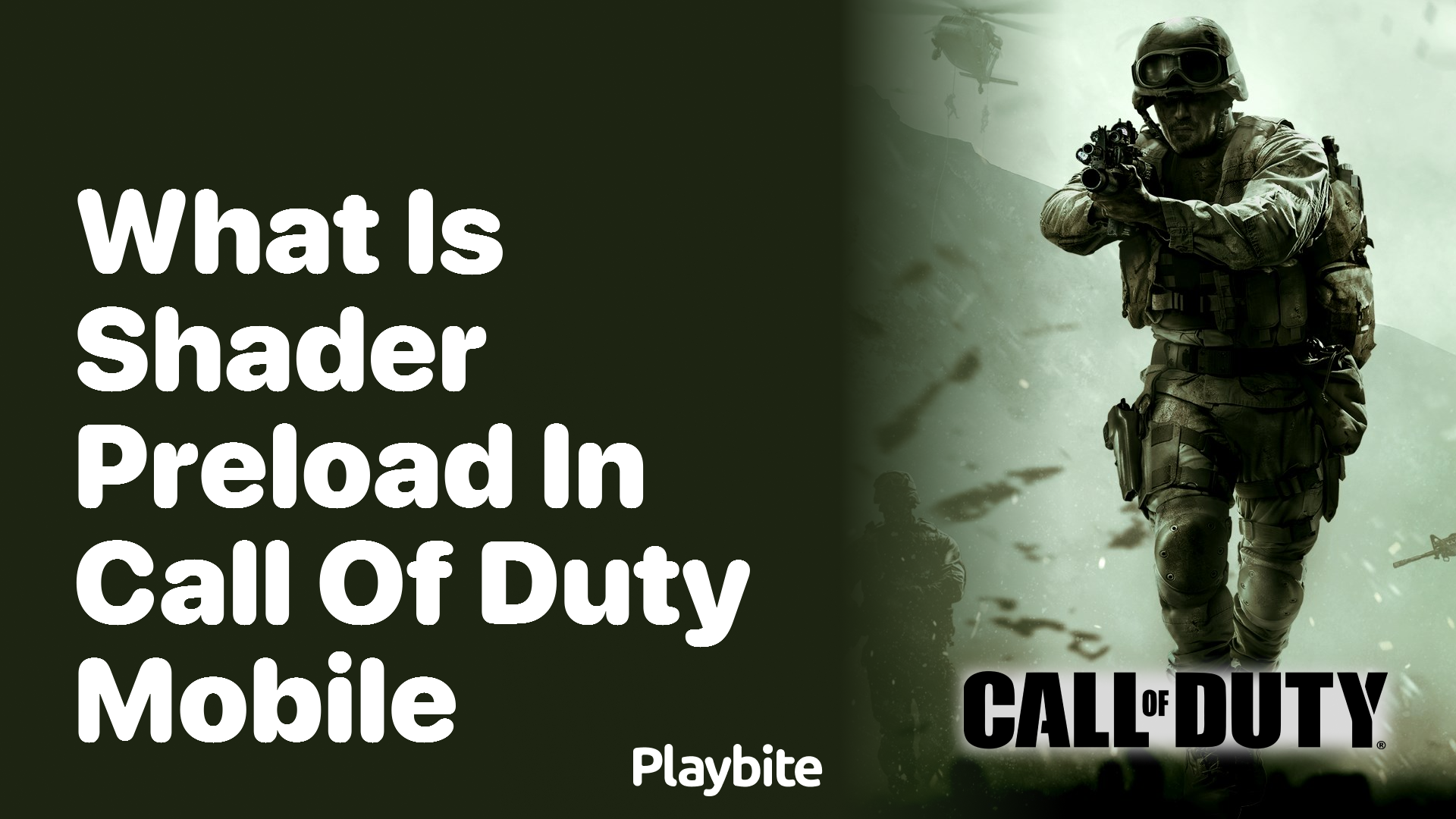 What is Shader Preload in Call of Duty Mobile?