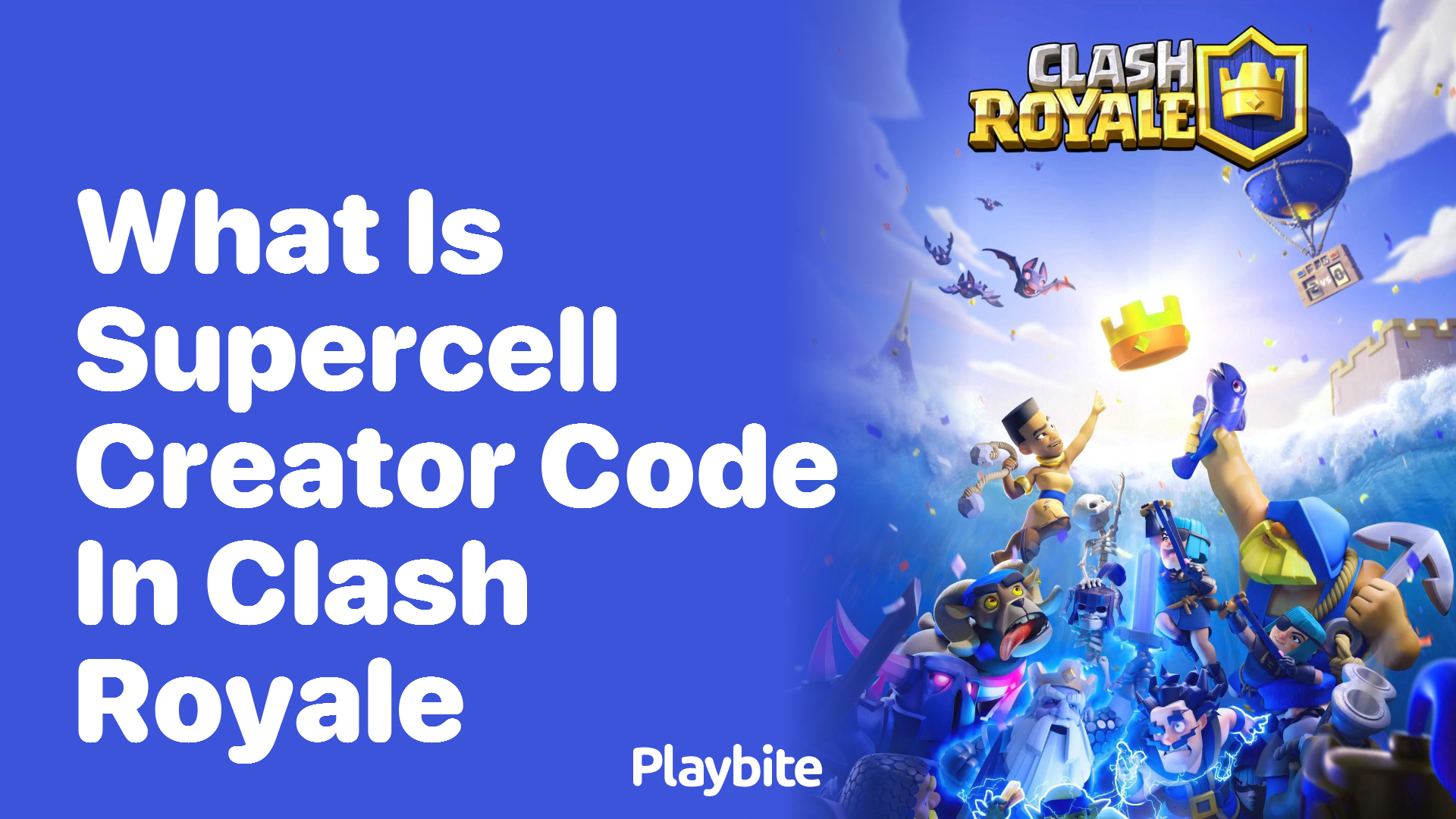 What is the Supercell Creator Code in Clash Royale?