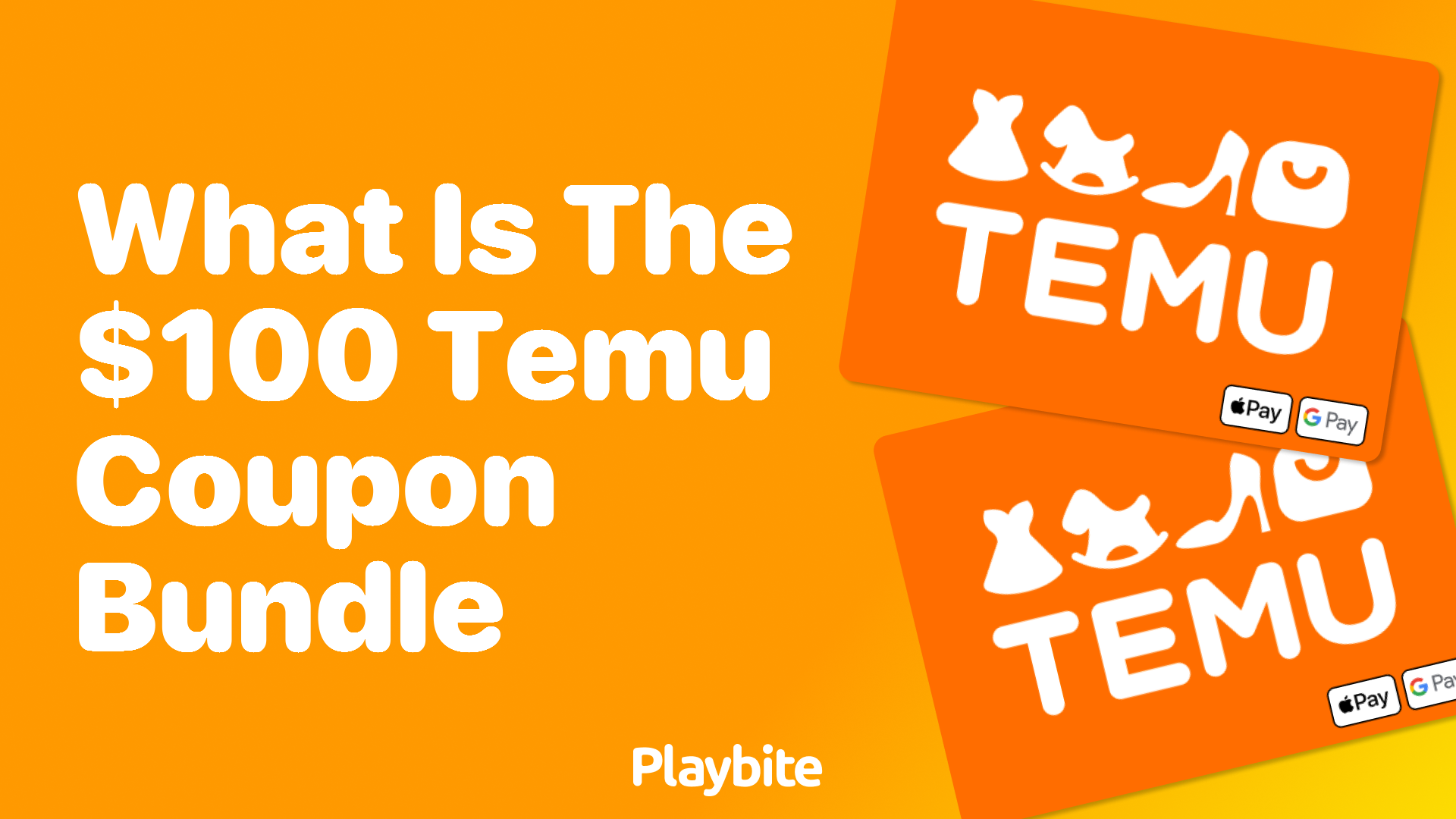 What is the $100 Temu Coupon Bundle?