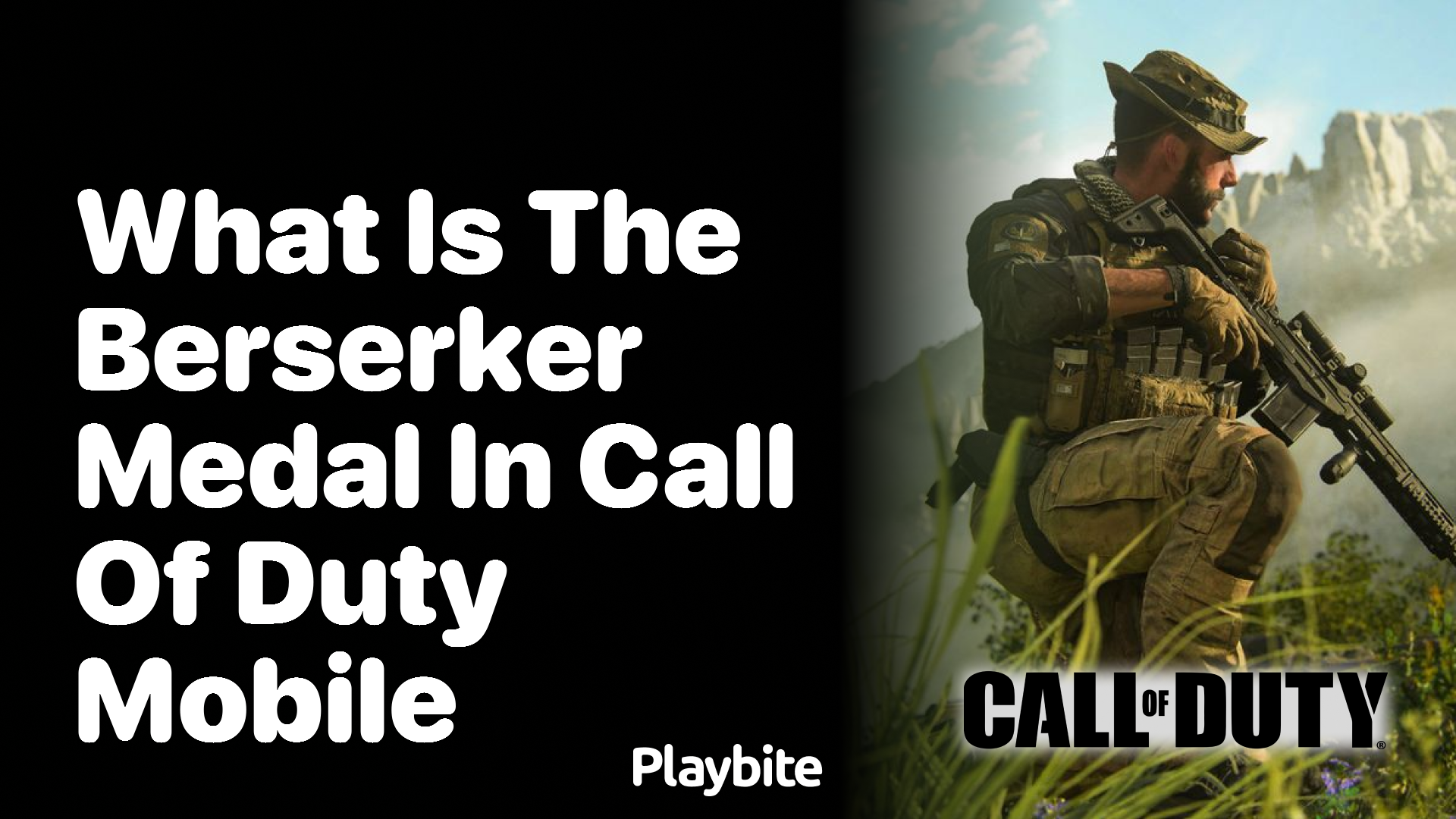 What Is the Berserker Medal in Call of Duty Mobile?