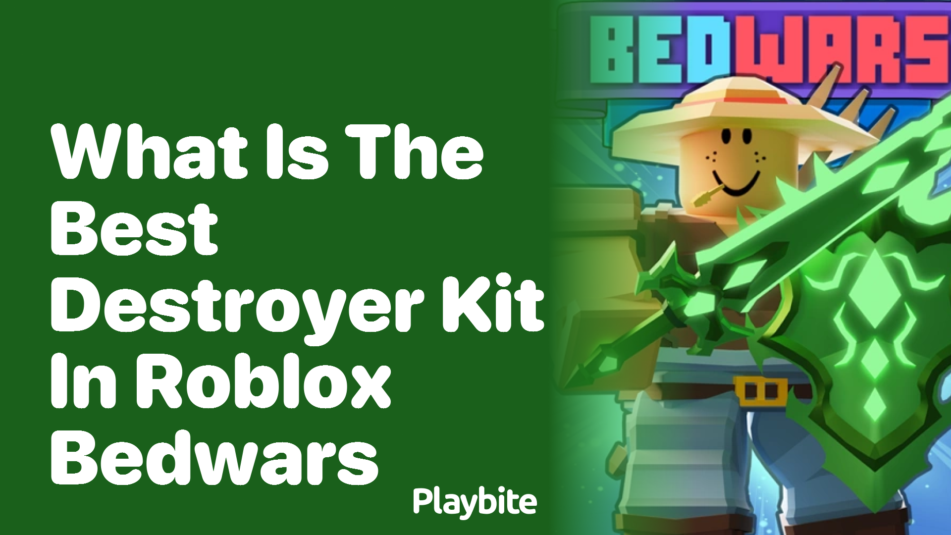 Discovering the Best Destroyer Kit in Roblox Bedwars