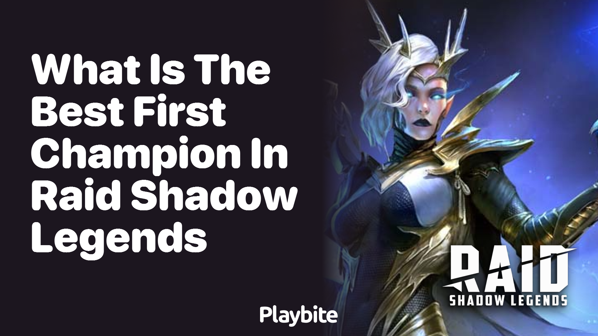 What is the Best First Champion in Raid Shadow Legends?