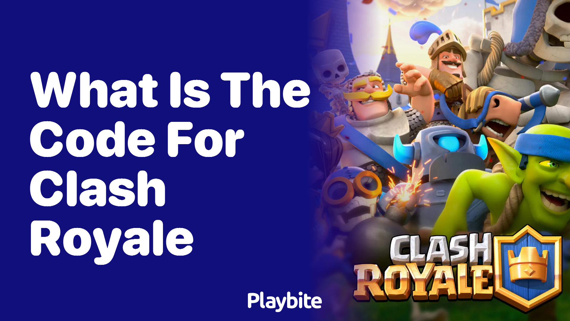 What is the Code for Clash Royale?