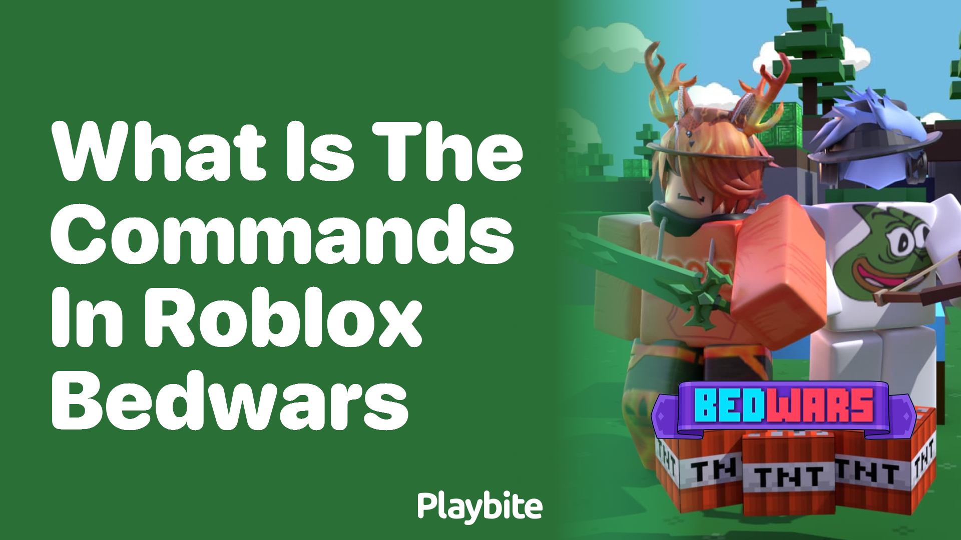 What are the Commands in Roblox Bedwars?