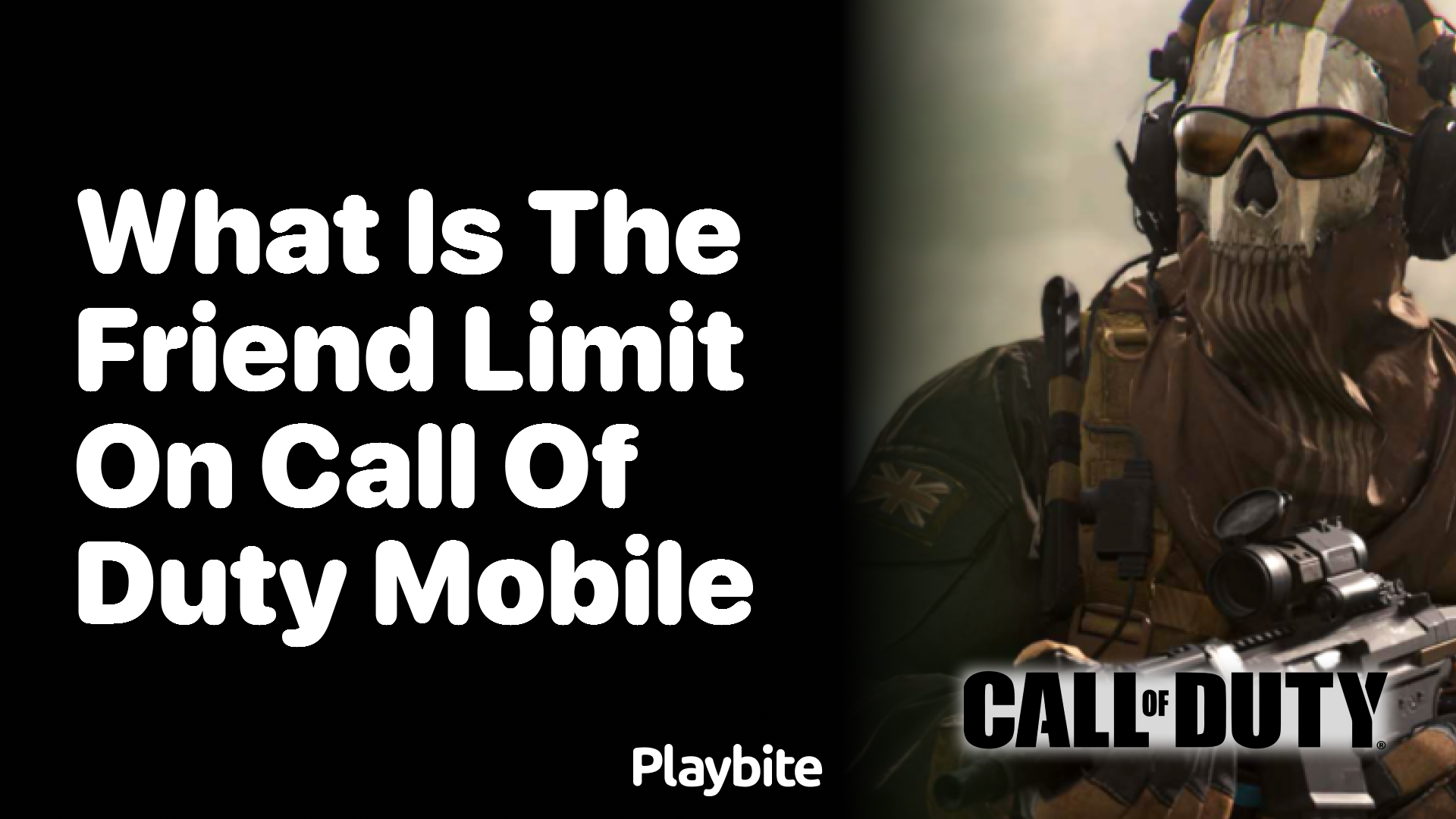 What is the Friend Limit on Call of Duty Mobile?