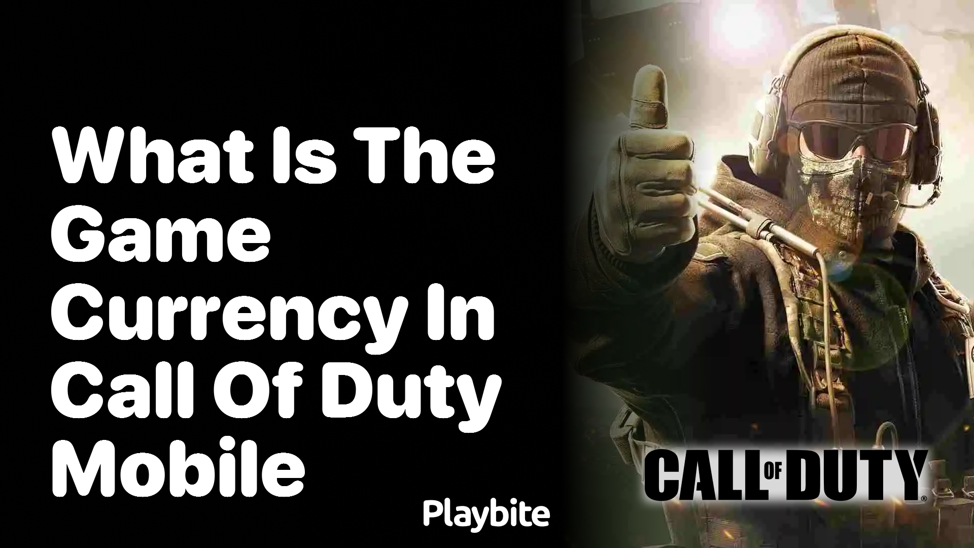 What is the Game Currency in Call of Duty Mobile?