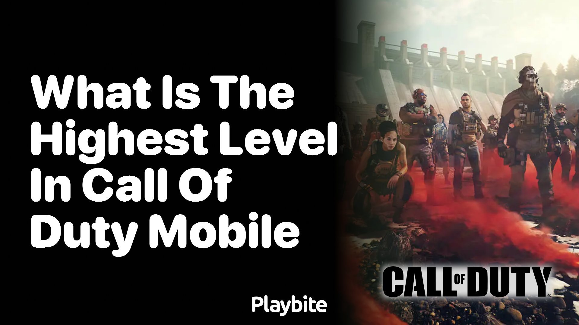 What is the Highest Level in Call of Duty Mobile?