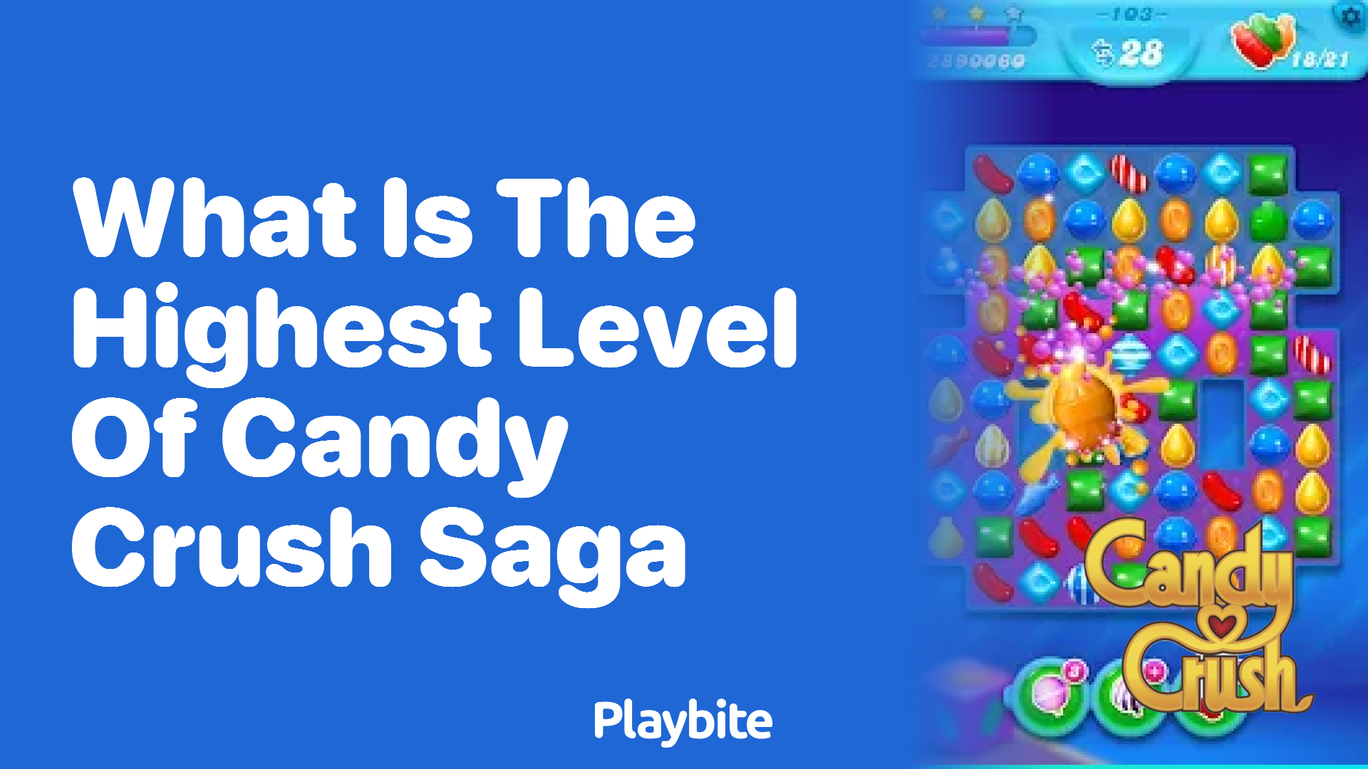 What Is the Highest Level of Candy Crush Saga?